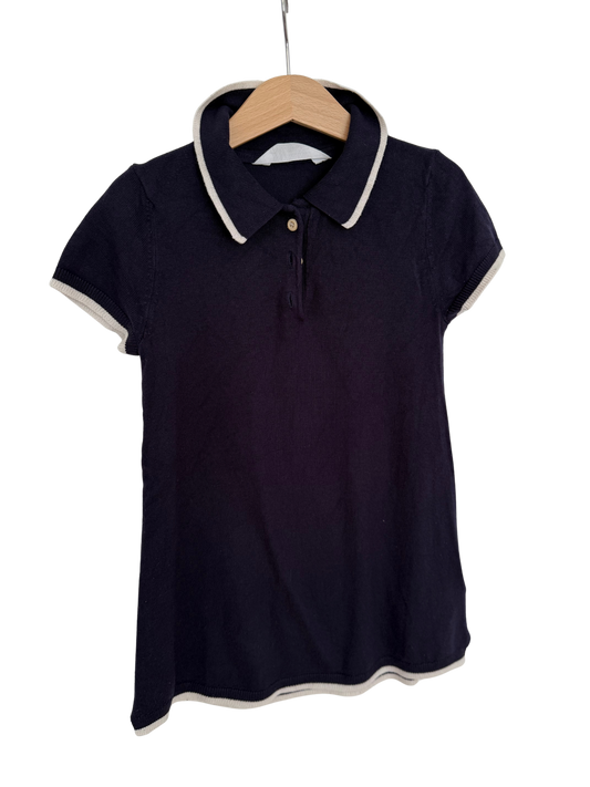 H&M Kleid Polo dunkelblau 98/104