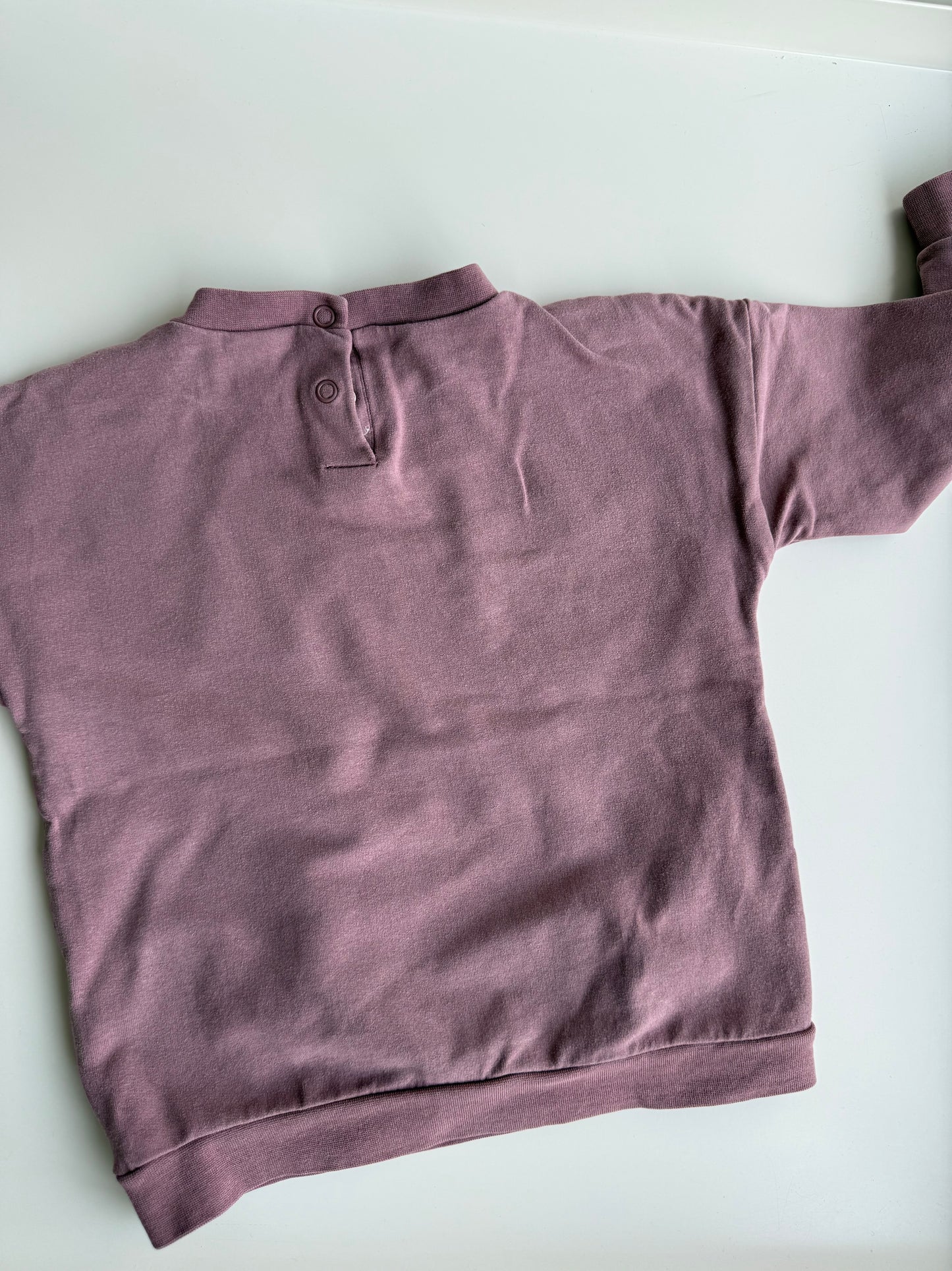 MINYMO Sweatshirt Flieder altrosa 92