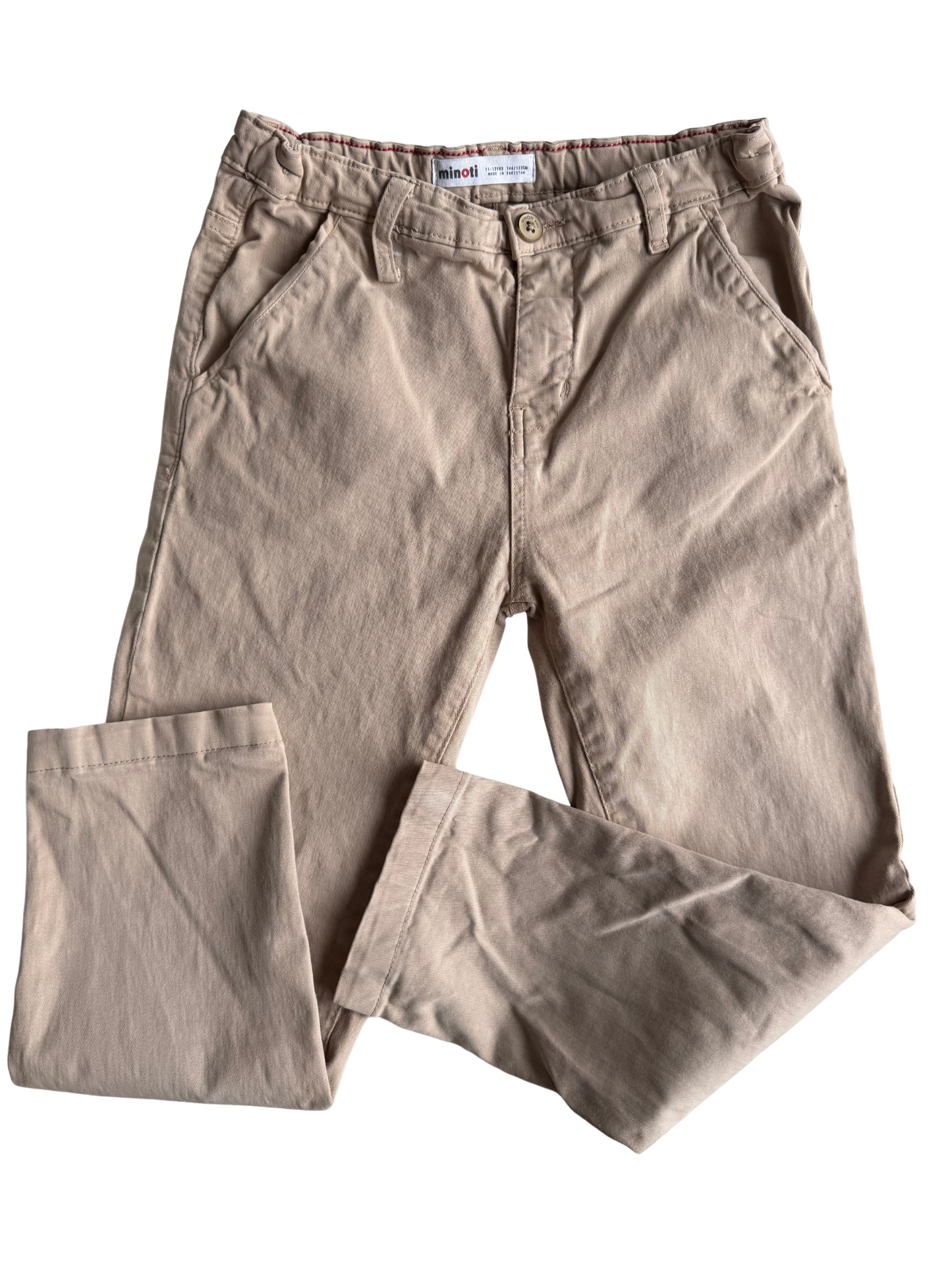 MINOTI Chino Hose beige 146/152