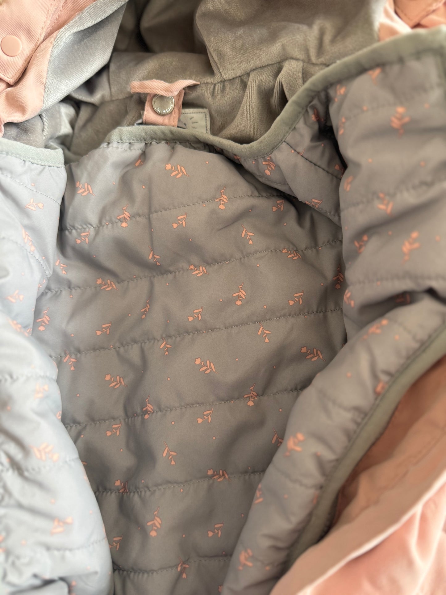 VERBAUDET Winterjacke rosa 86