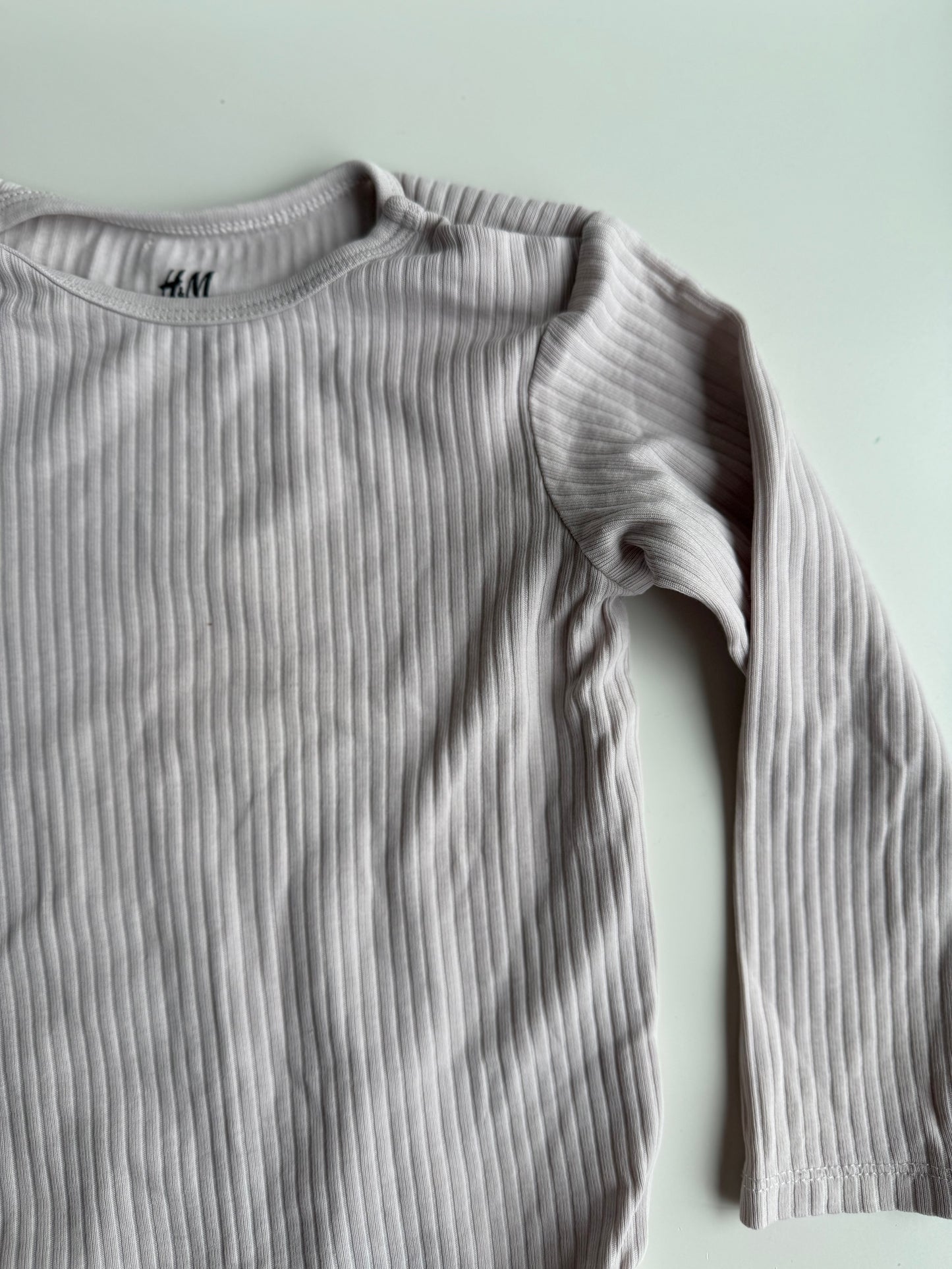H&M Body Ripp softrosa 92