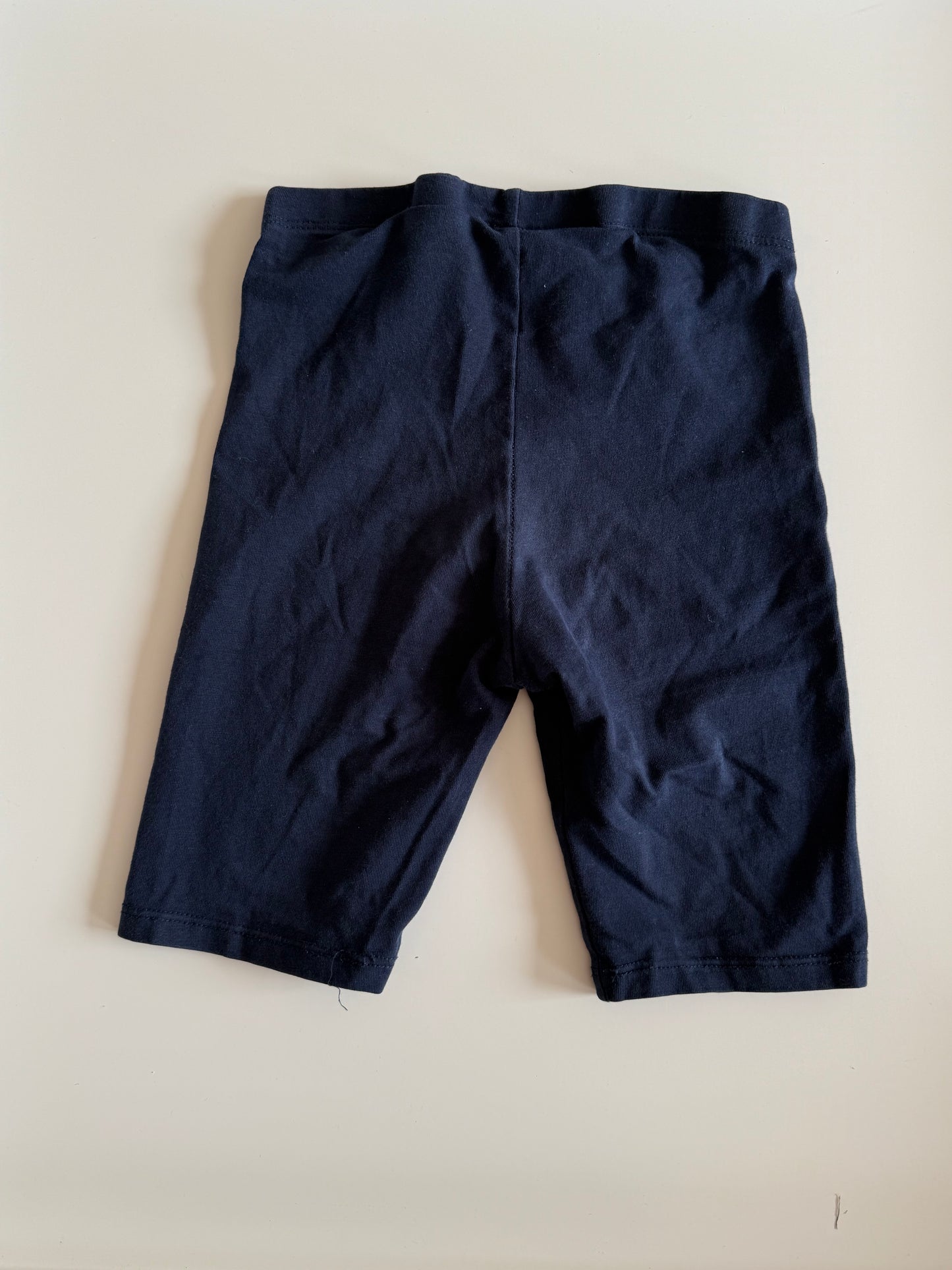 H&M Radler Leggings kurze Hose dunkelblau 122