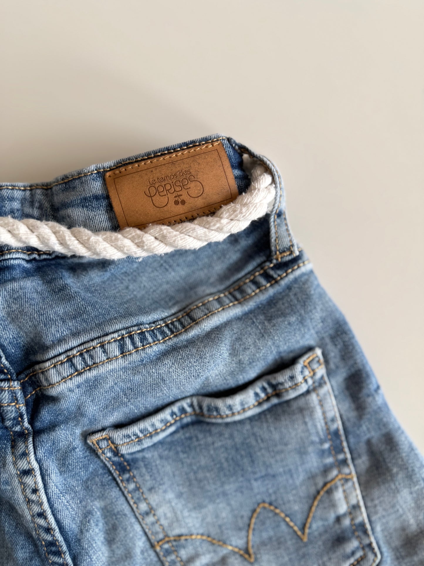 LE TEMPS DES CERISES Shorts Jeans blau 152