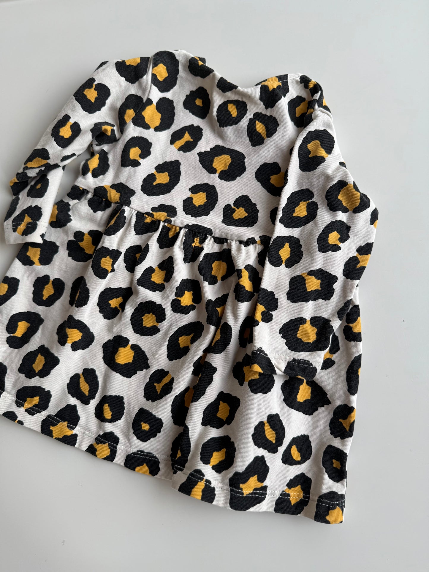 LINDEX Kleid Leo-Print 68