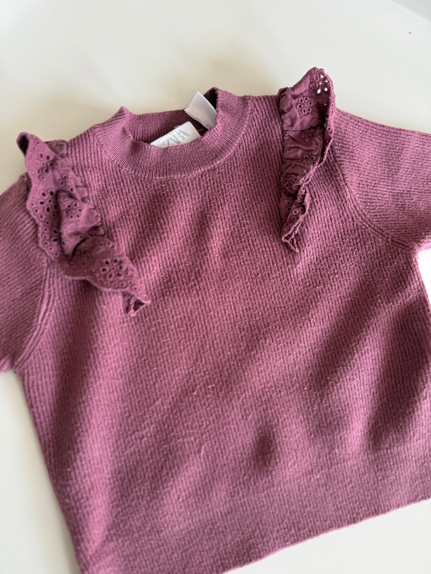 ZARA Pullover Lila 74/80