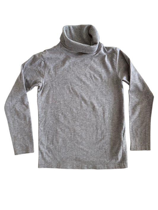 NAME IT Rollkragen Shirt grau 128