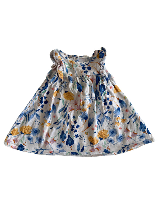 NEXT Kleid bunt Blumenprint 62/68