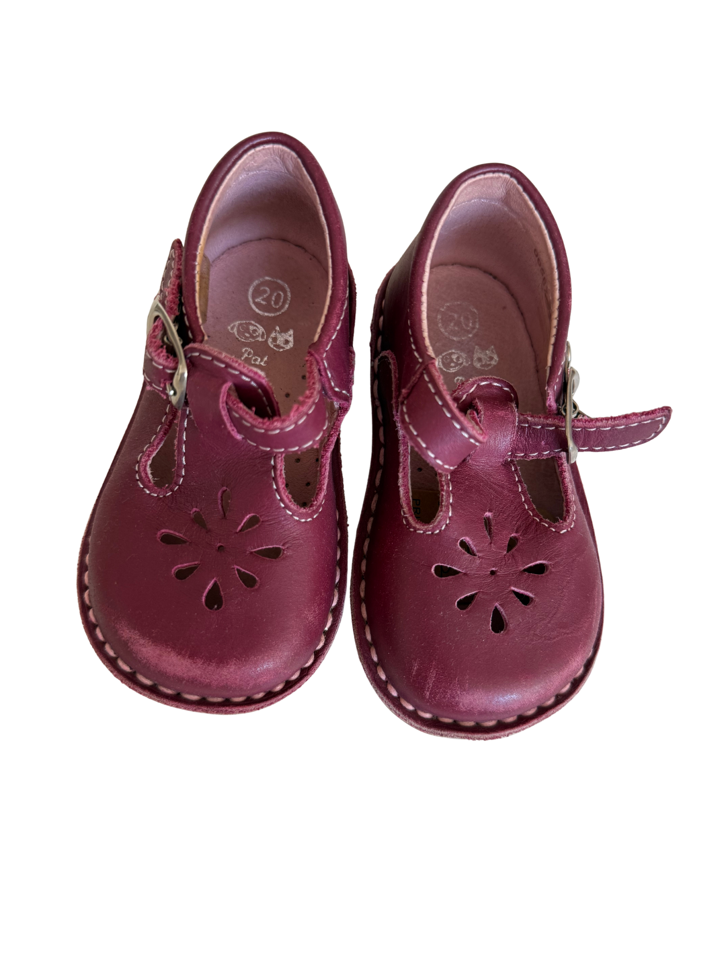 PAT ET RIPATON Schuhe burgunderrot 20