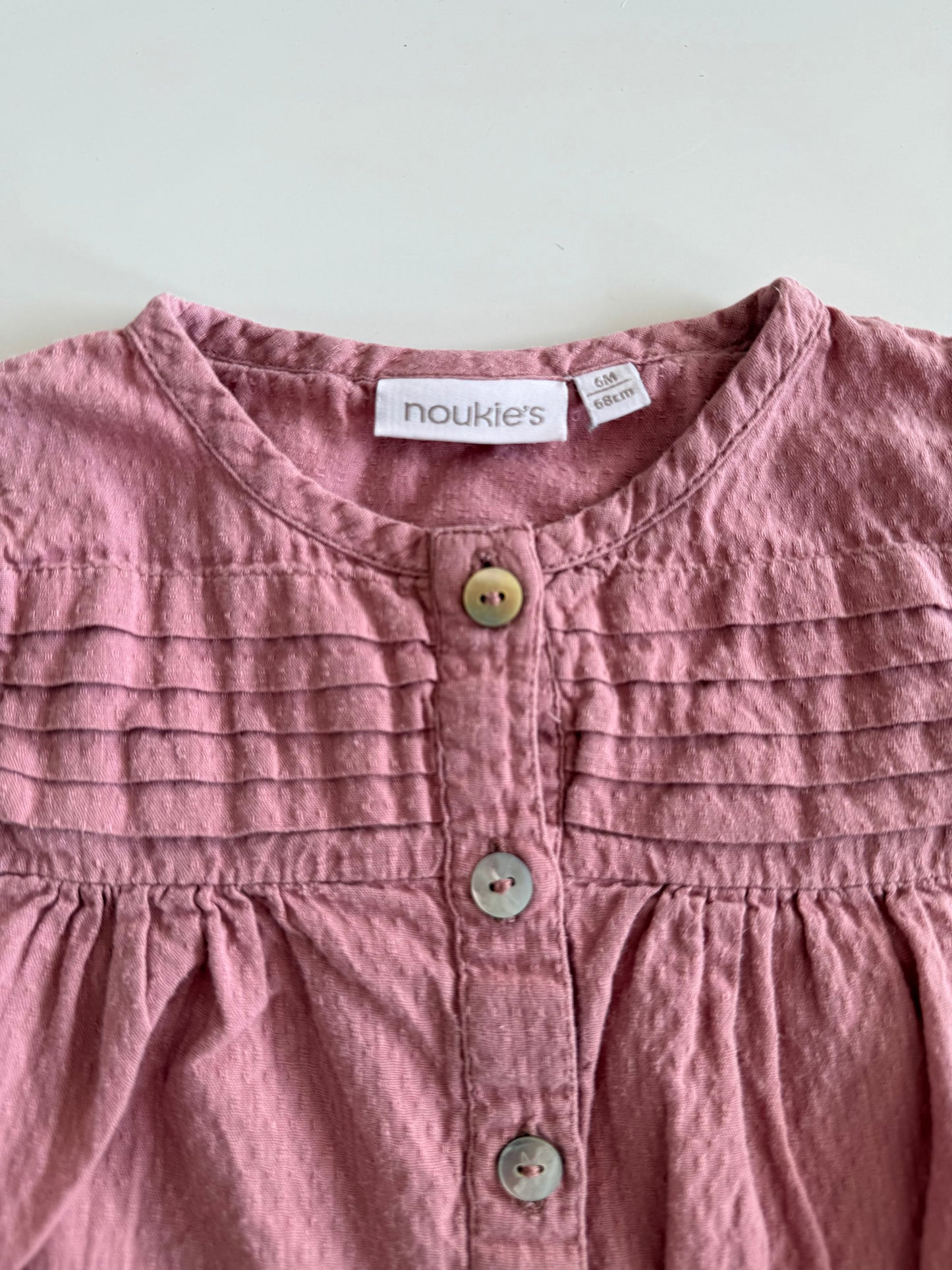NEWBIES Bluse altrosa 68