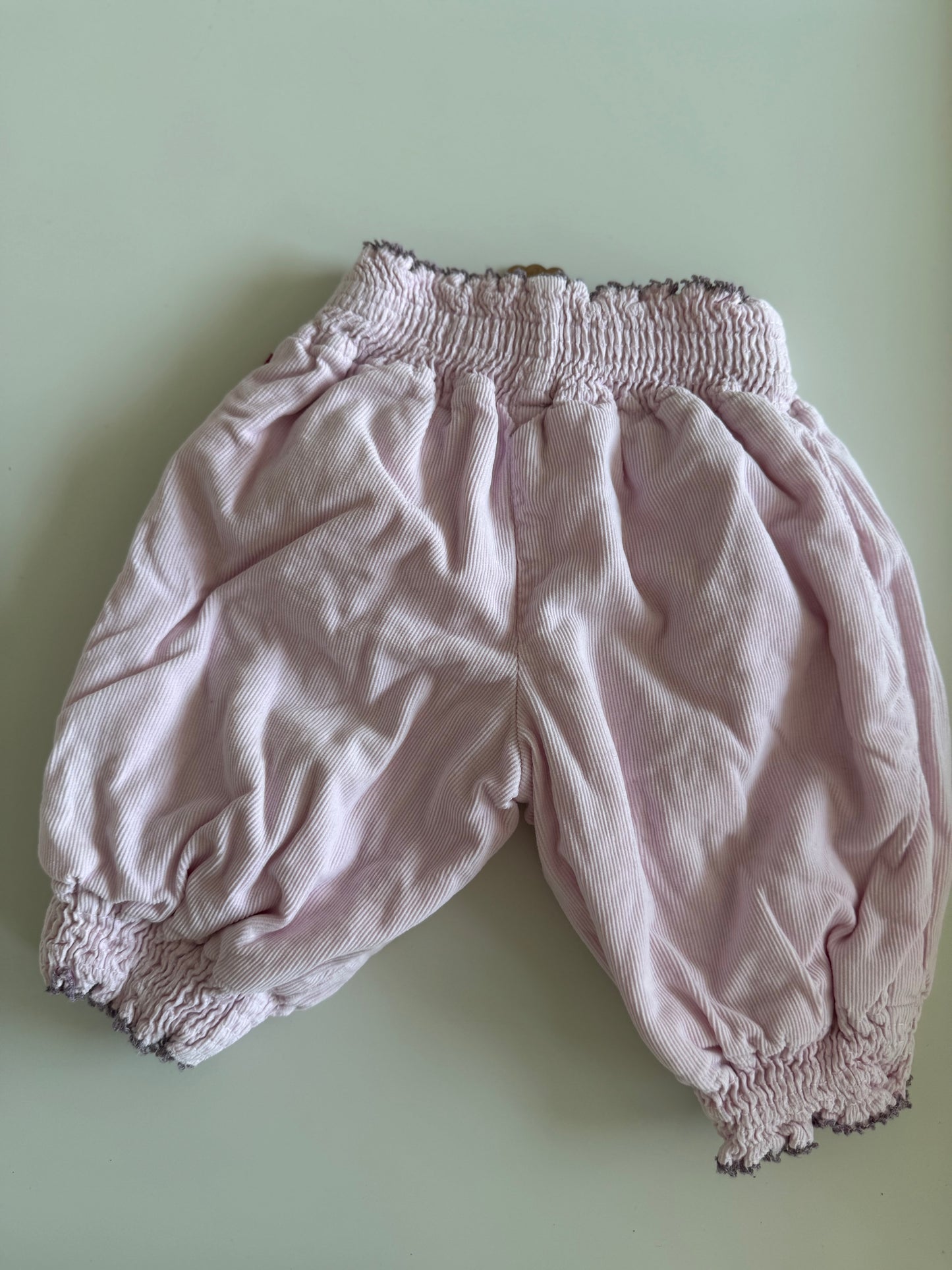 PETIT BATEAU Kordhose rosa 56/62
