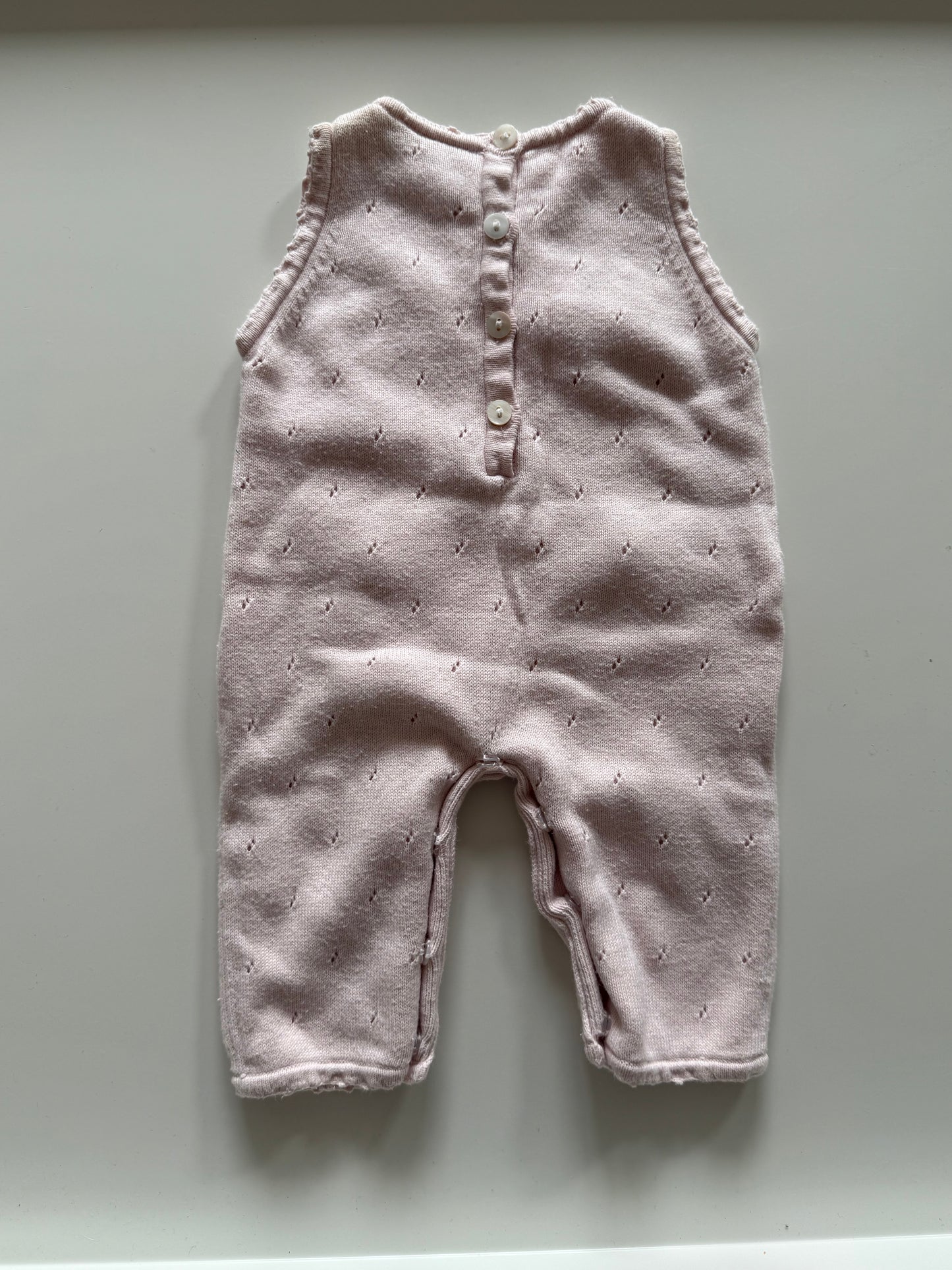 Bout‘chou Strampler Strick rosa 50/56