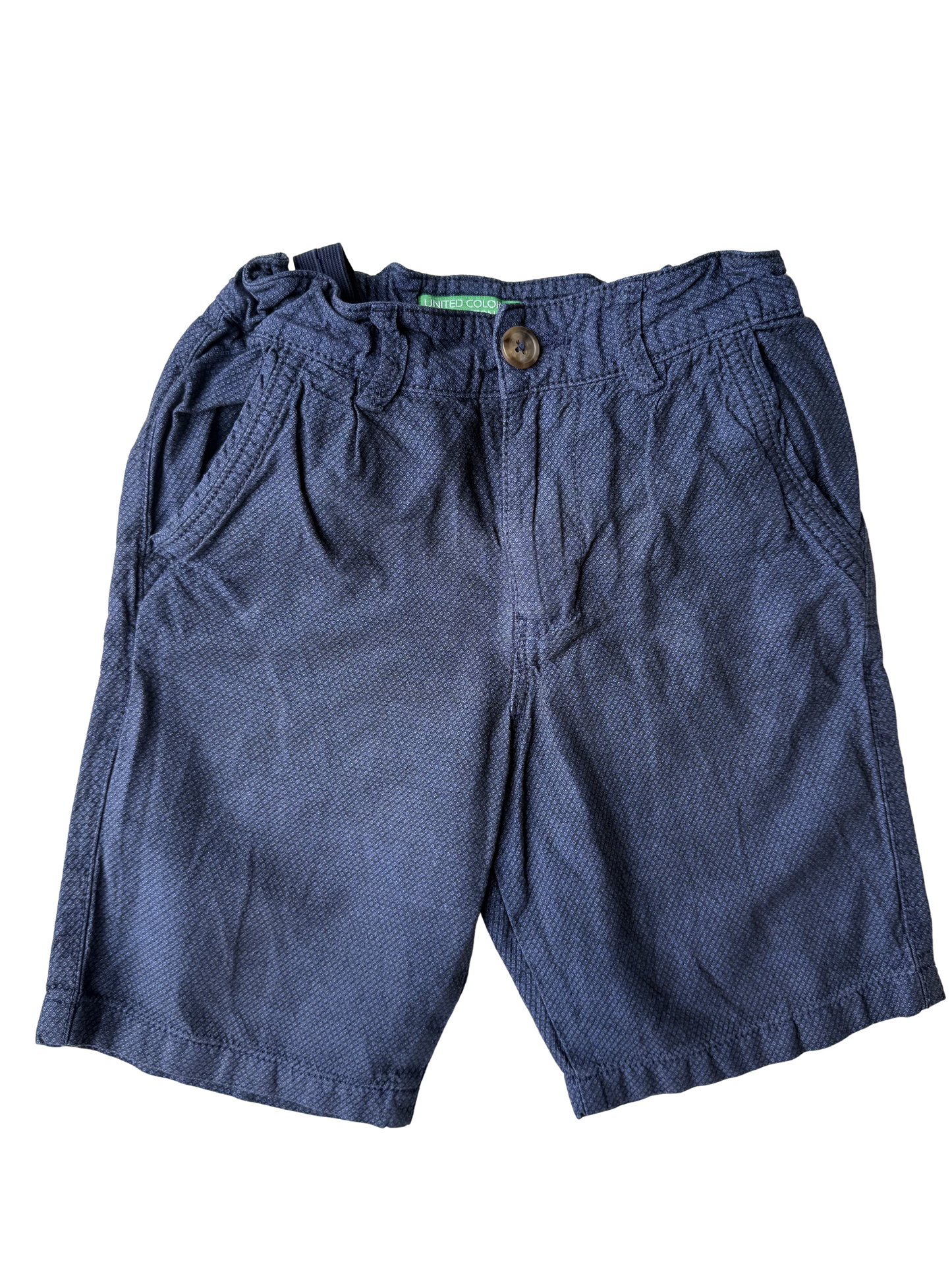 BENETTON Shorts kurze Hose dunkelblau 110