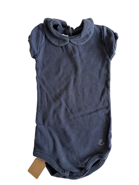 PETIT BATEAU Body Kragen dunkelblau 74