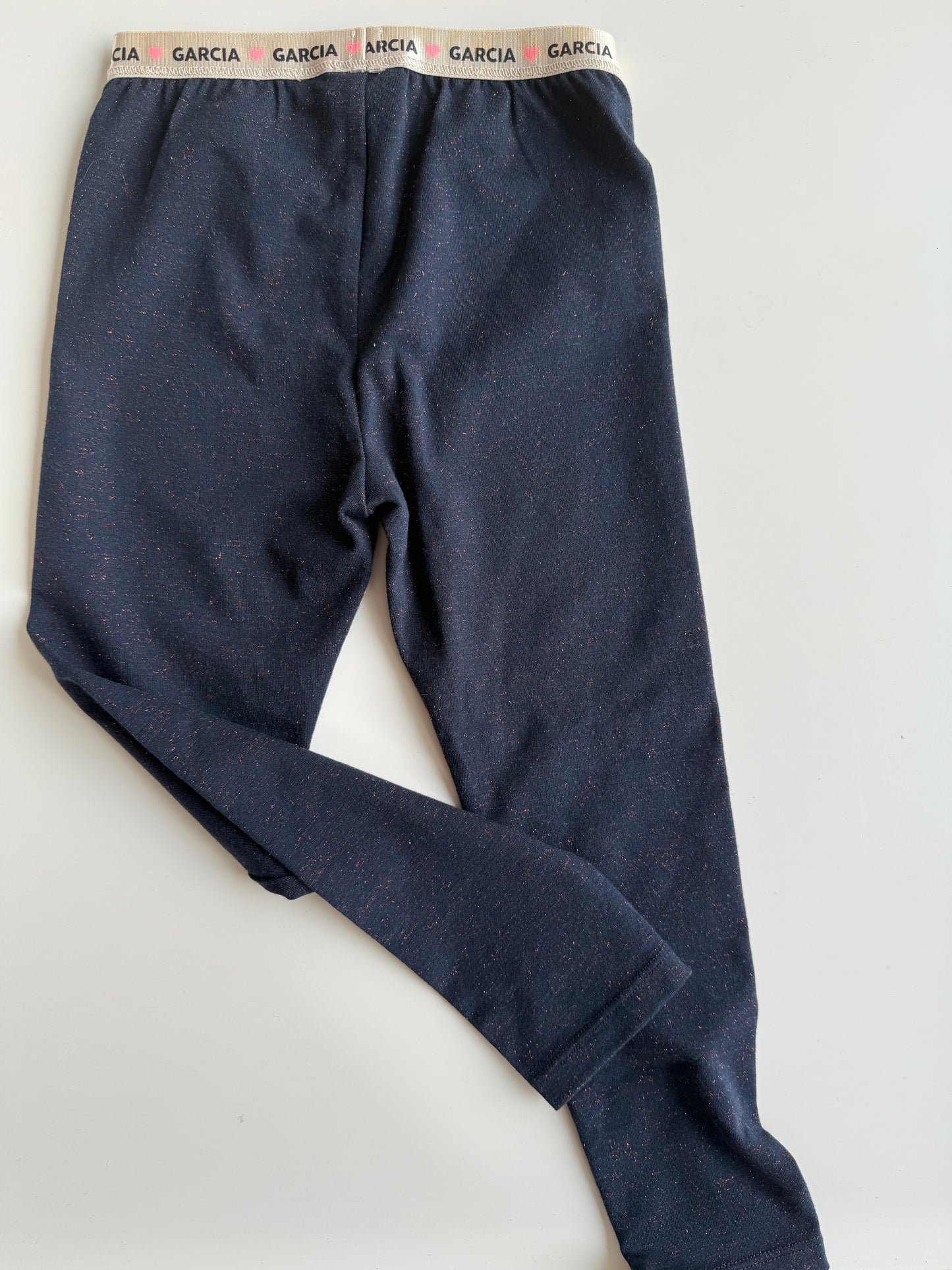 GARCIA Leggings Glitzer blau 104