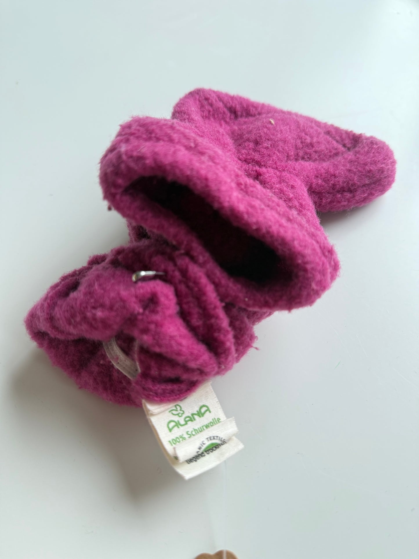 ALANA Walkschuhe Schurwolle pink lila 62/68