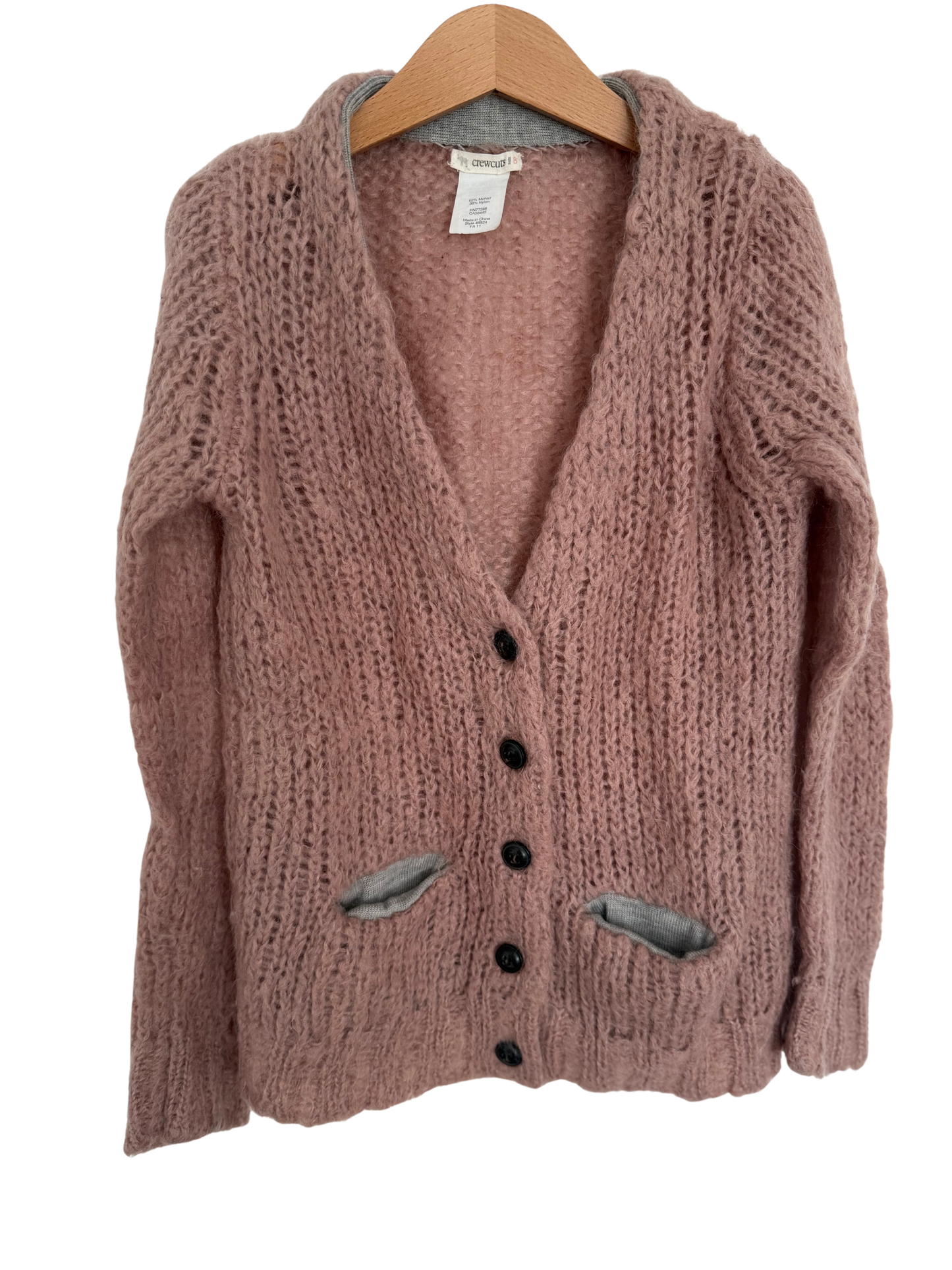 CREWCUTS Strickjacke altrosa Mohair 128