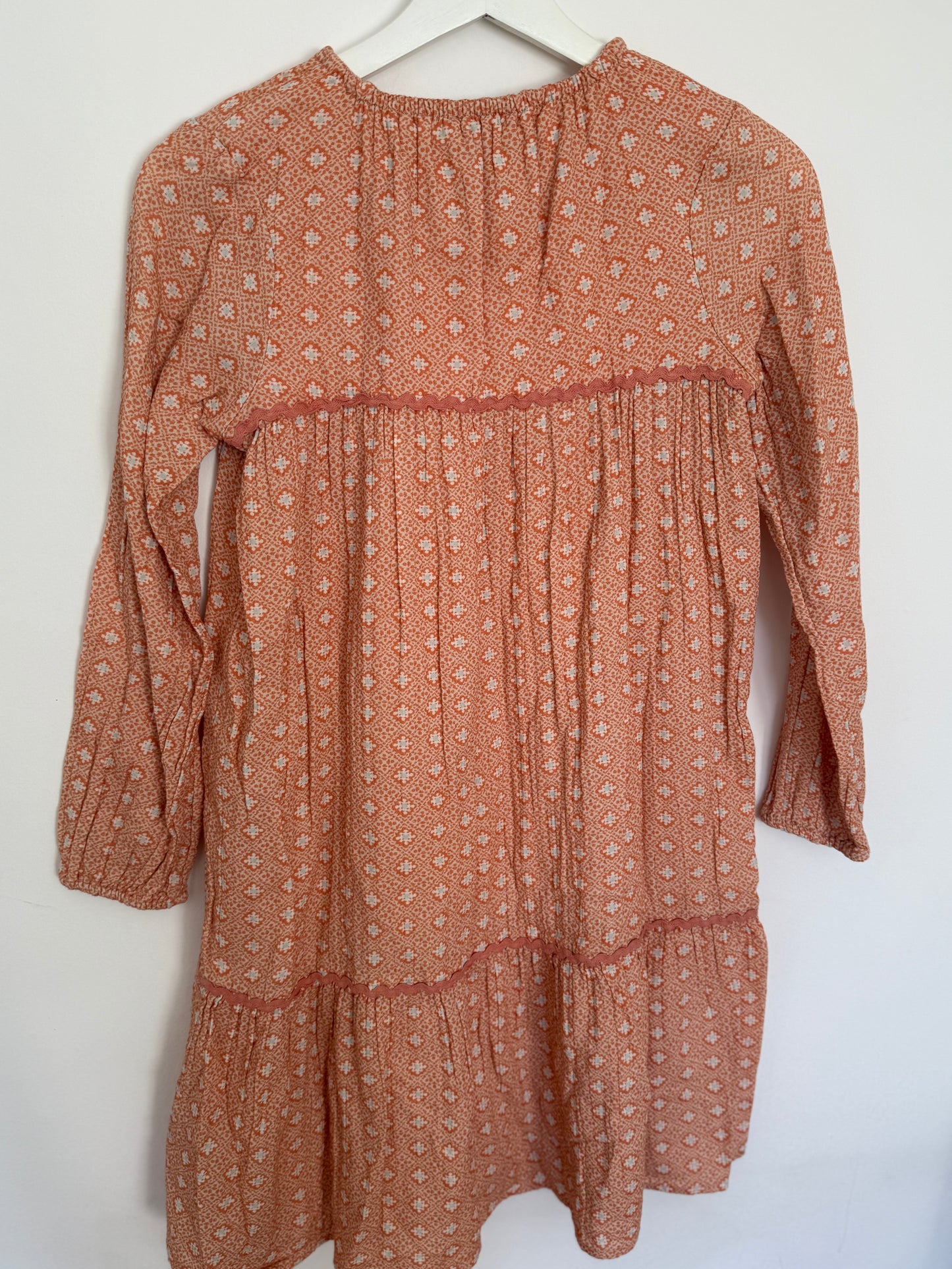 SISSY-BOY Kleid orange Lachs 146/152