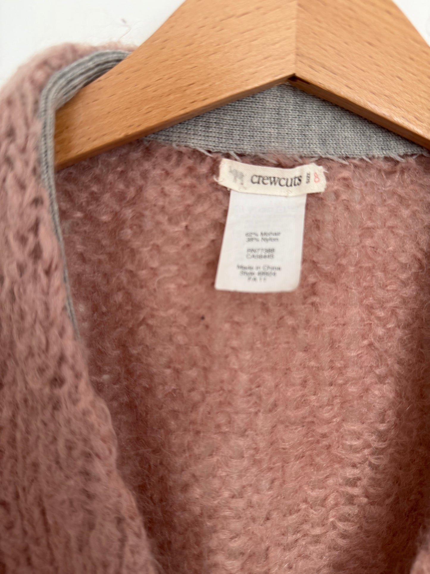 CREWCUTS Strickjacke altrosa Mohair 128