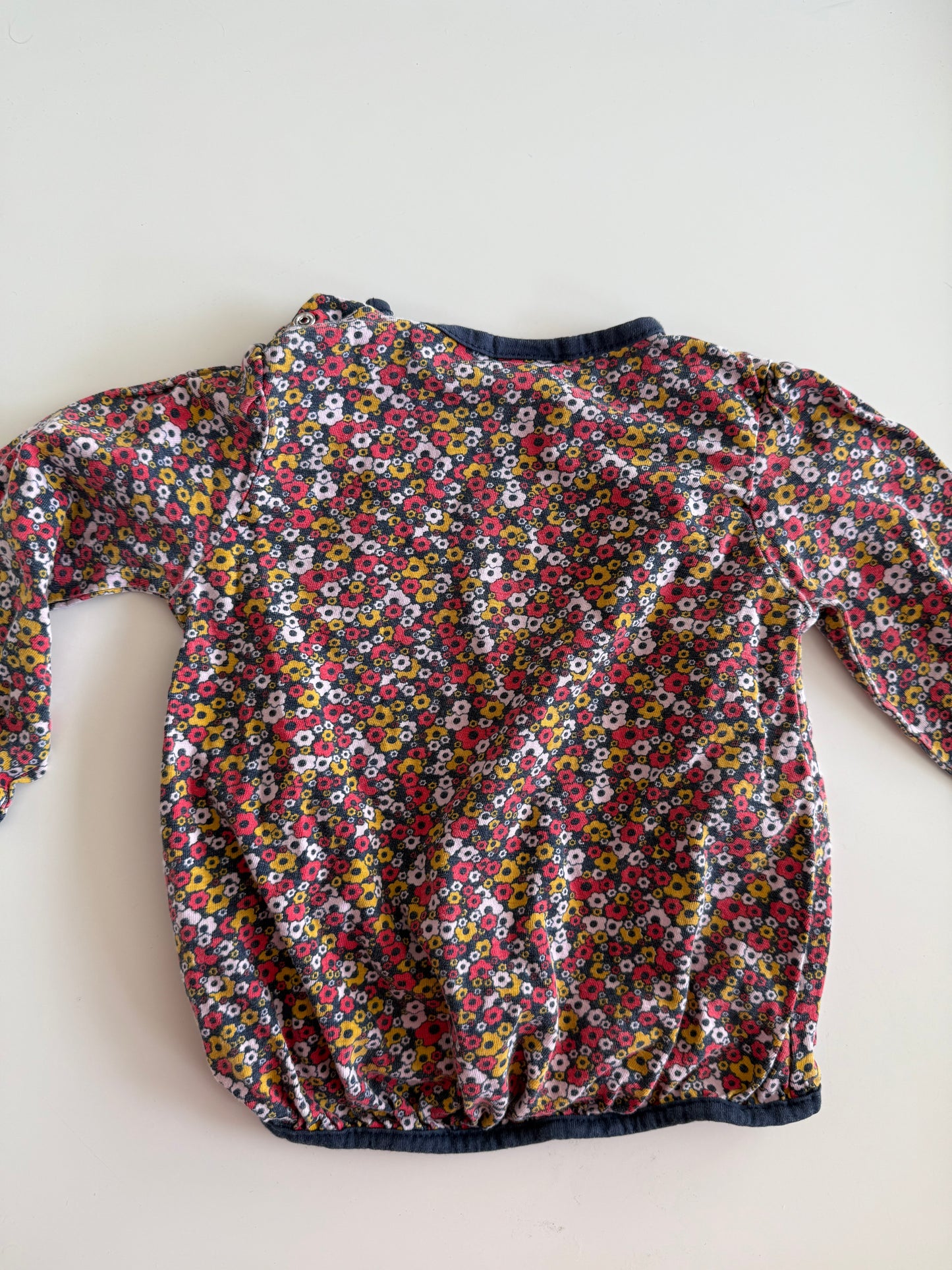 PUSBLU Oberteil Blümchen bunt 74