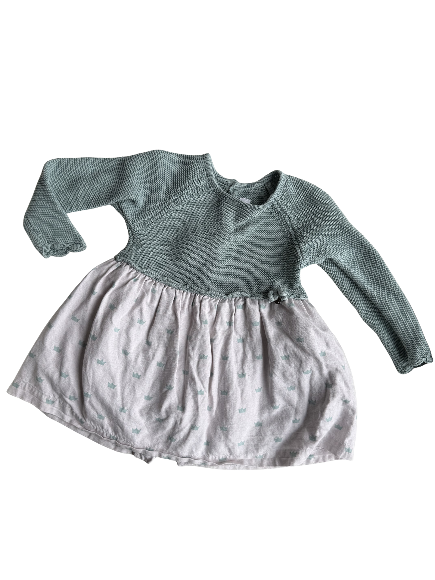 MAYORAL Kleid Strick Leinen 80