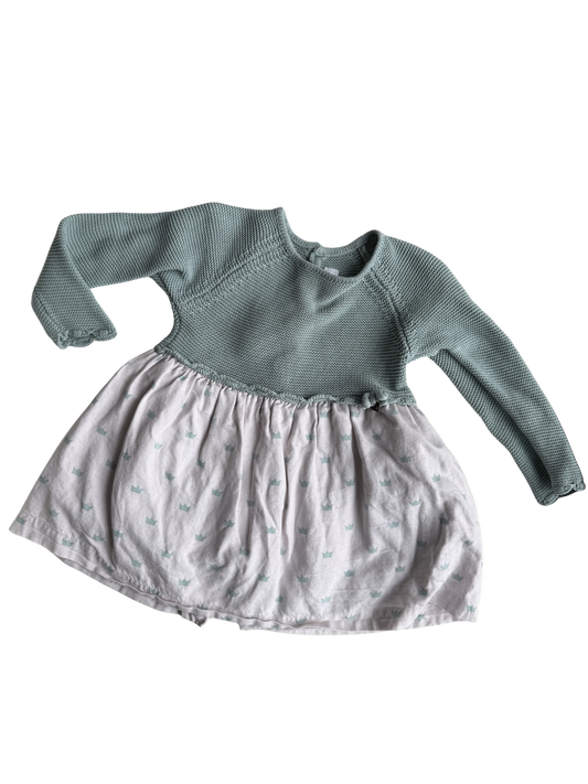 MAYORAL Kleid Strick Leinen 80