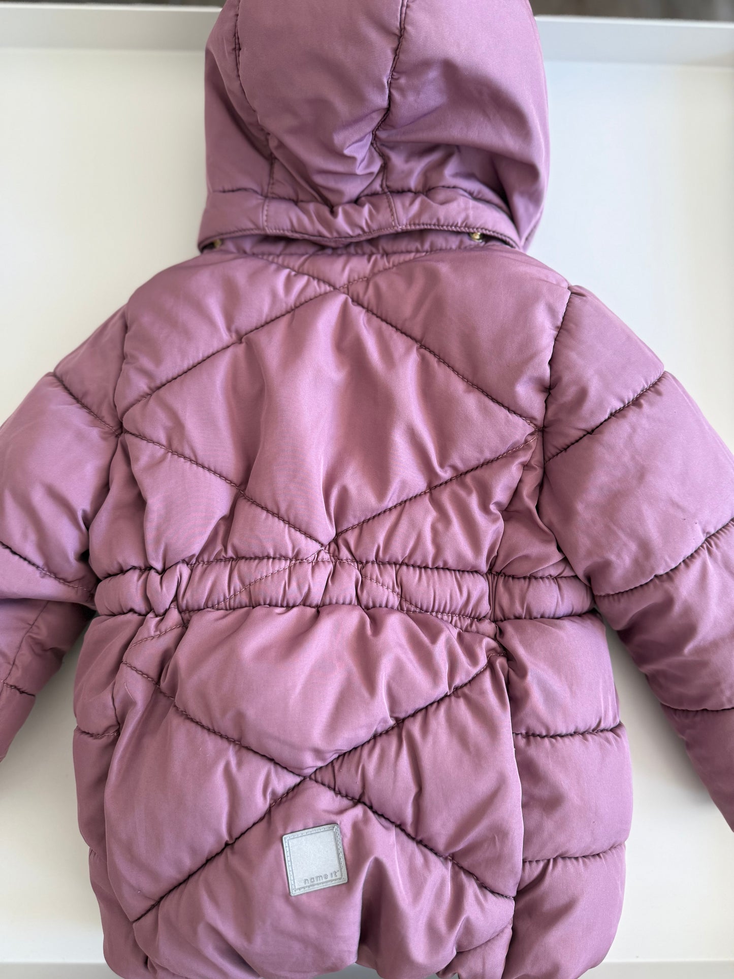 NAME IT Winterjacke Flieder altrosa 86