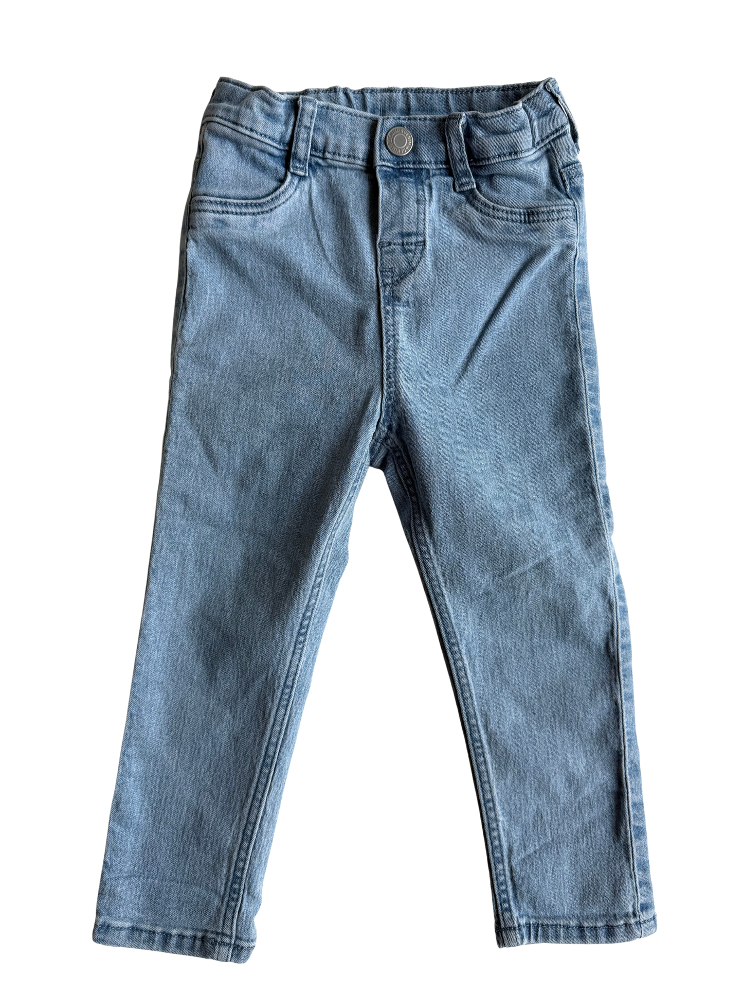 H&M Jeans Skinny Stretch hellblau 92