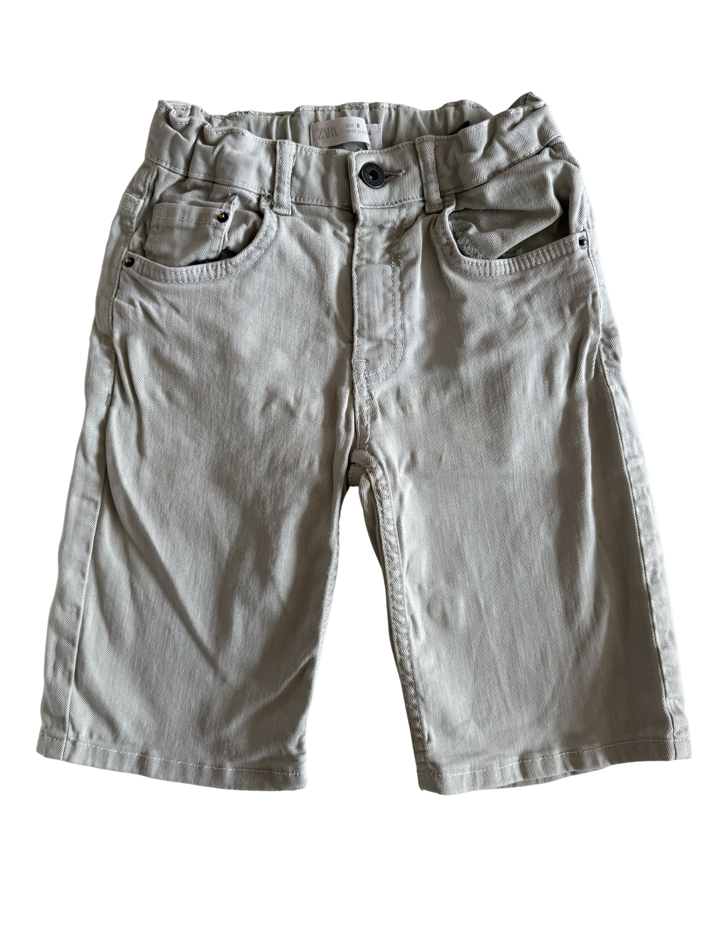 ZARA Jeans Shorts mintgrün 134