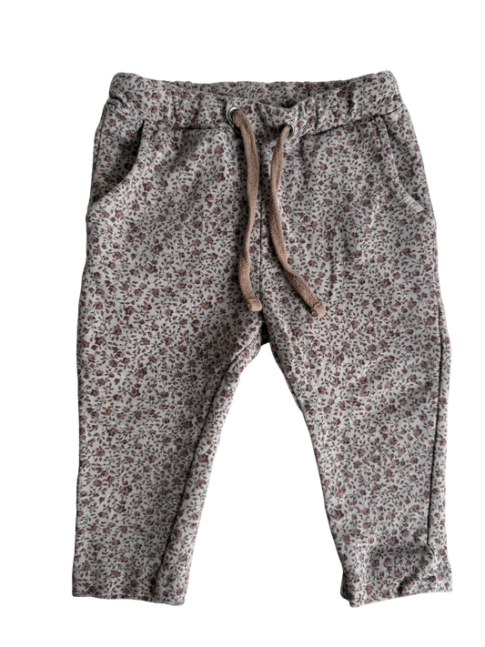 WHEAT Sweathose Streublumen Braun grau rot 74
