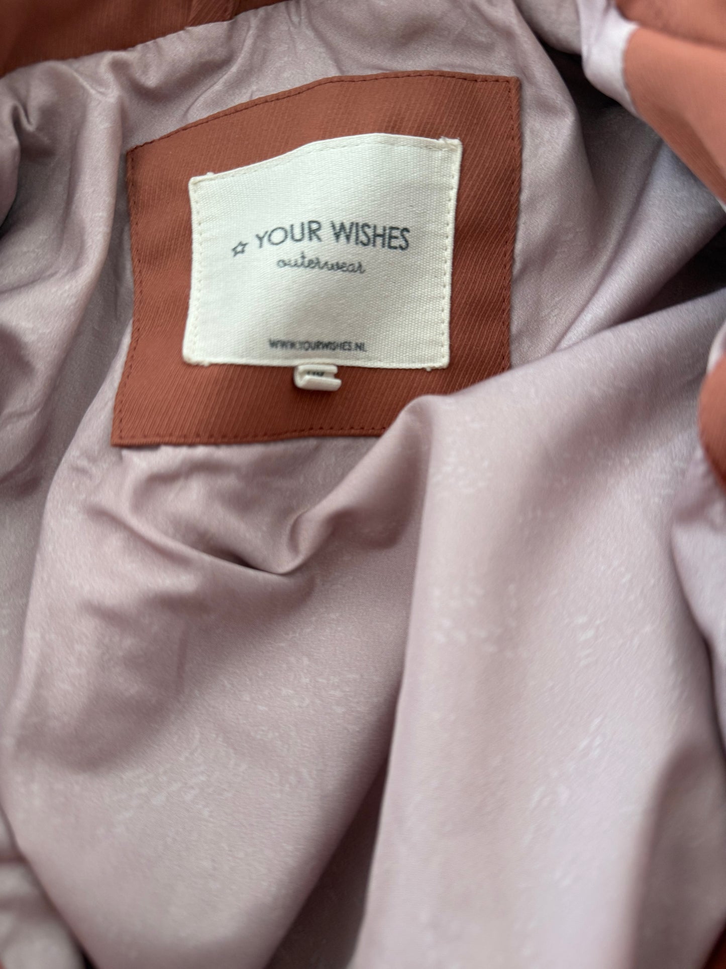YOUR WISHES Jacke Kragen altrosa 110/116