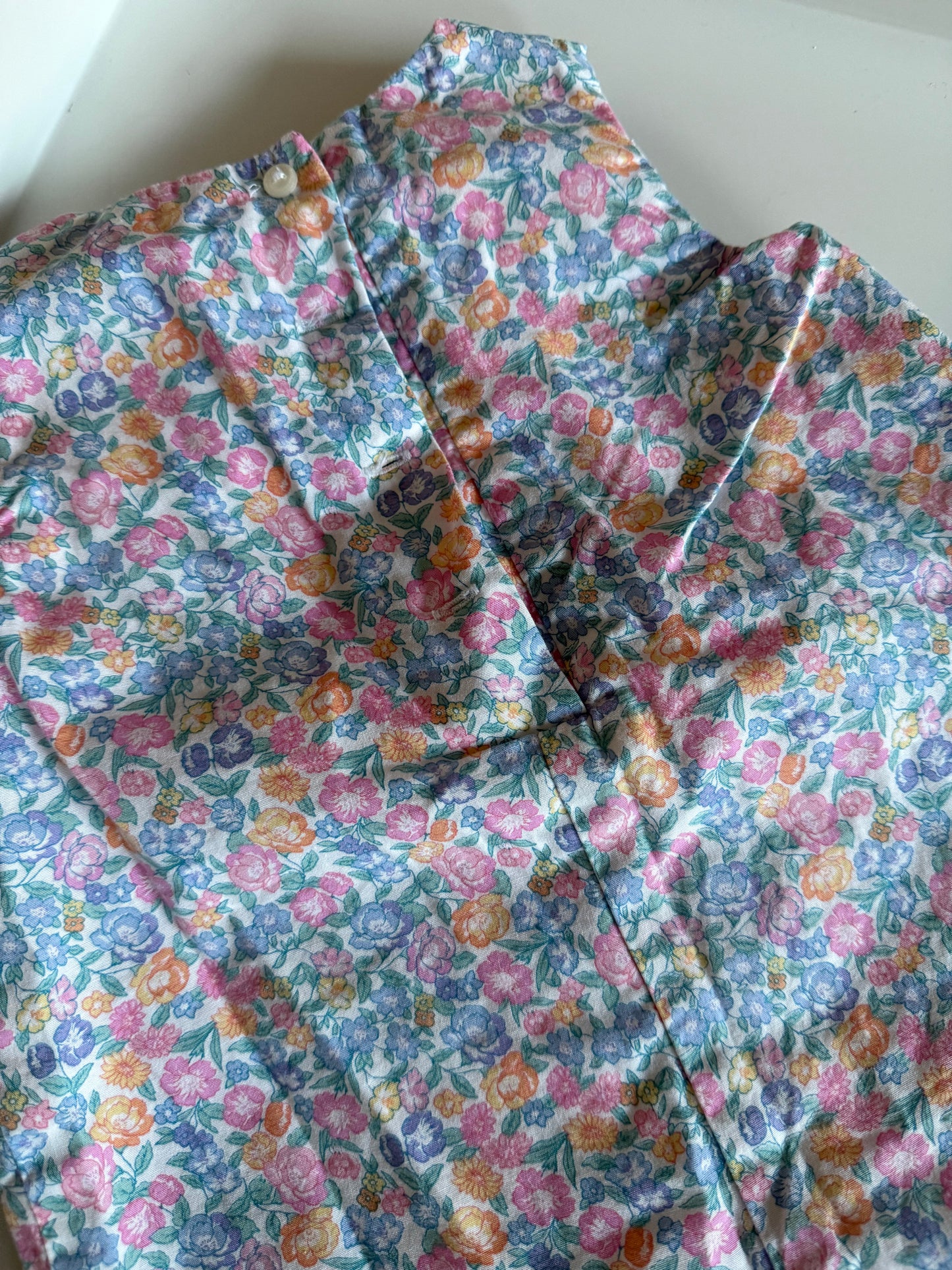 RALPH LAUREN Anzug Sommer Streublumen bunt 74
