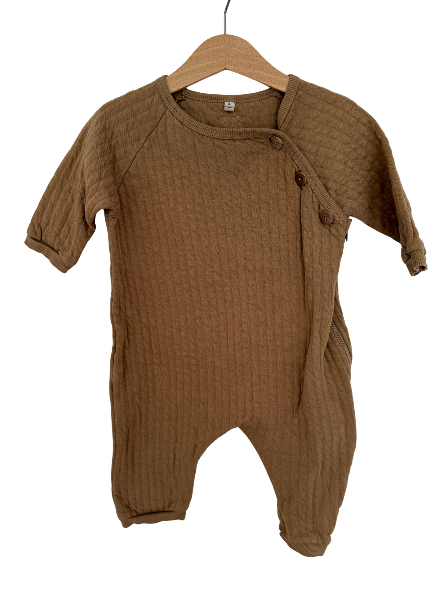 ORGANIC ZOO Strampler braun 74/80