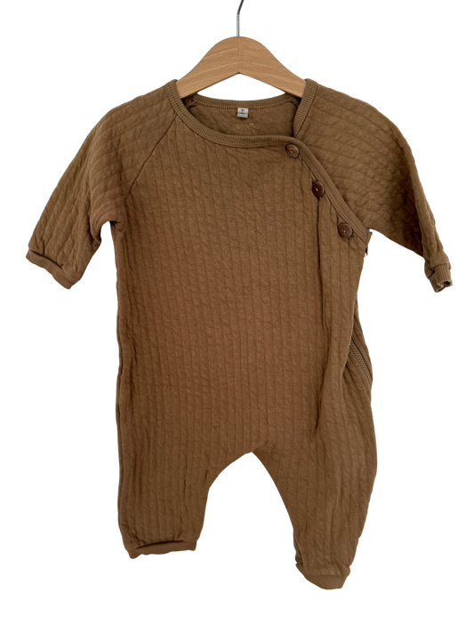 ORGANIC ZOO Strampler braun 74/80