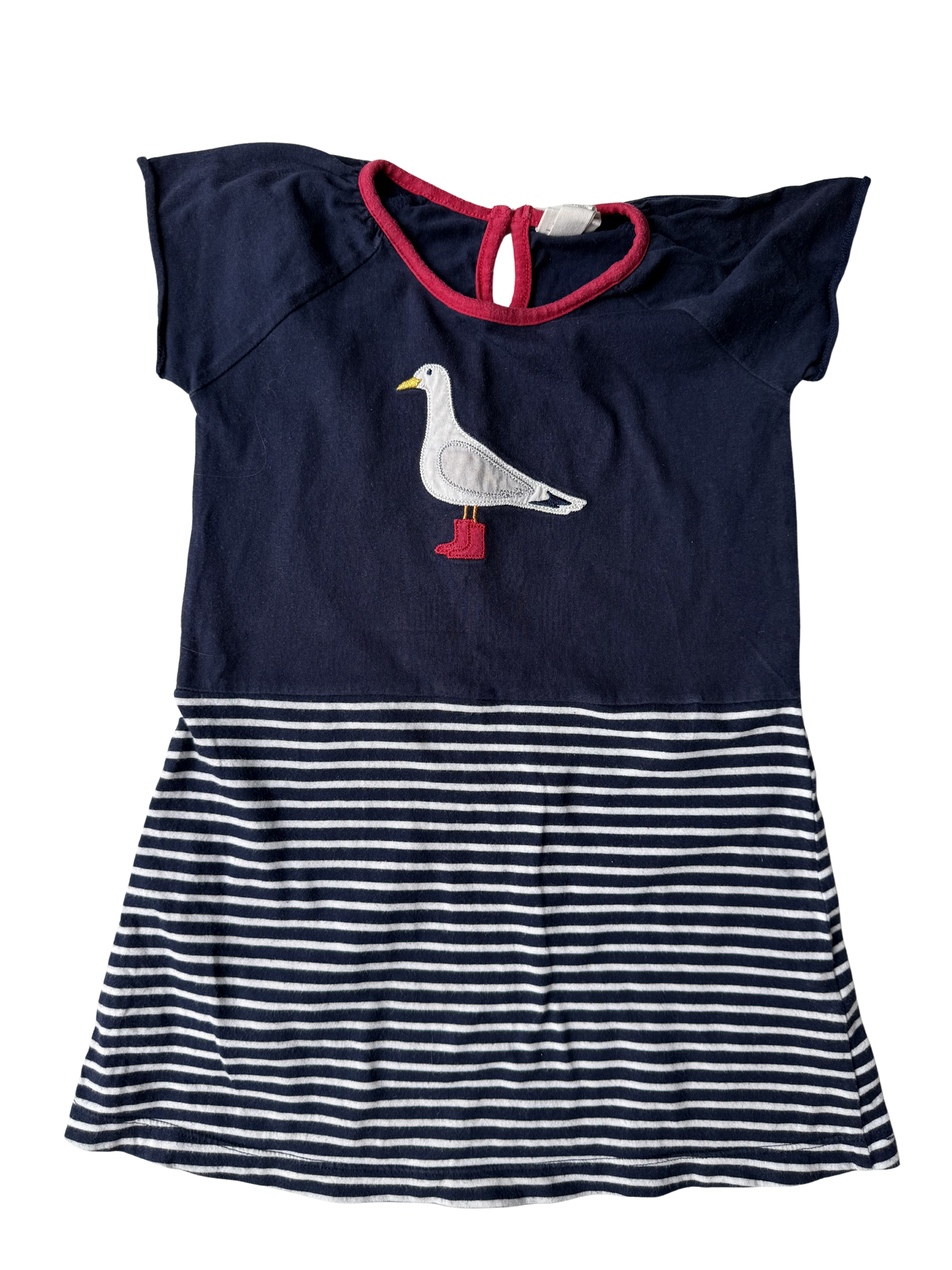 ALANA Sommerkleid Möwe Blau weiß 98