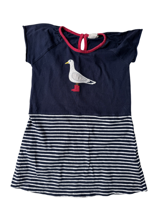 ALANA Sommerkleid Möwe Blau weiß 98