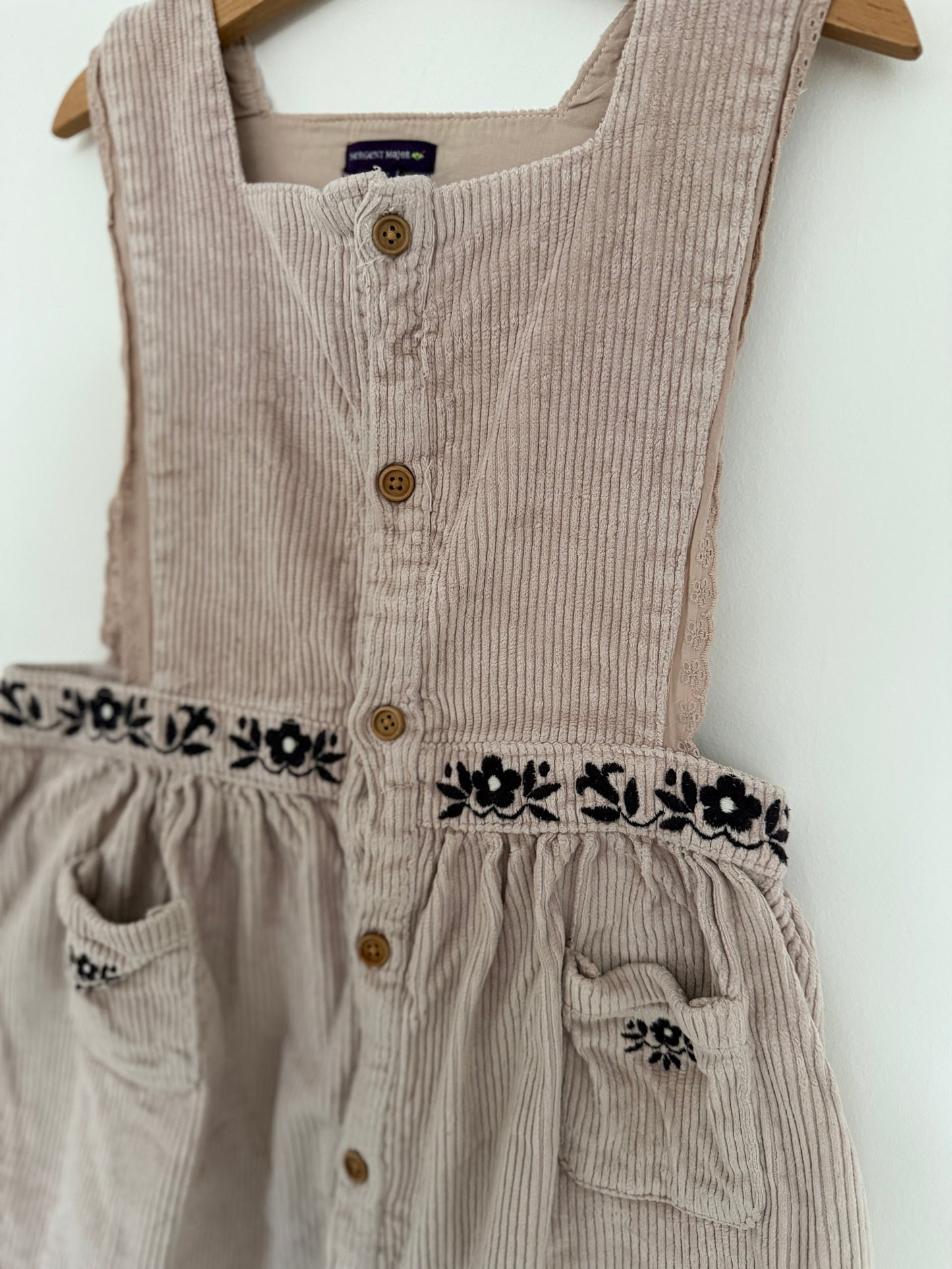 SERGENT MAJOR Kordkleid beige 116