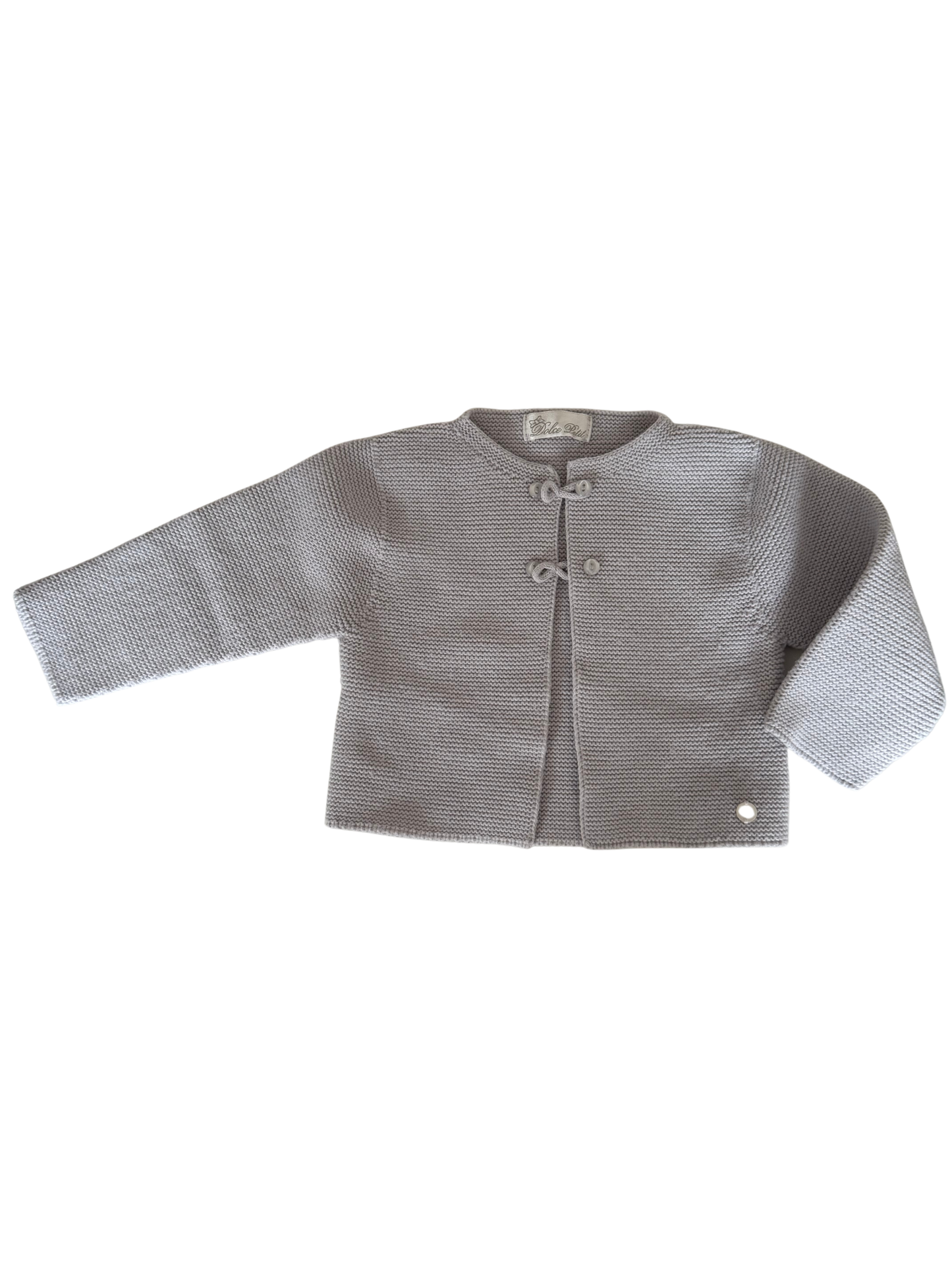 DOLCE PETIT Strickjacke grau 74/80