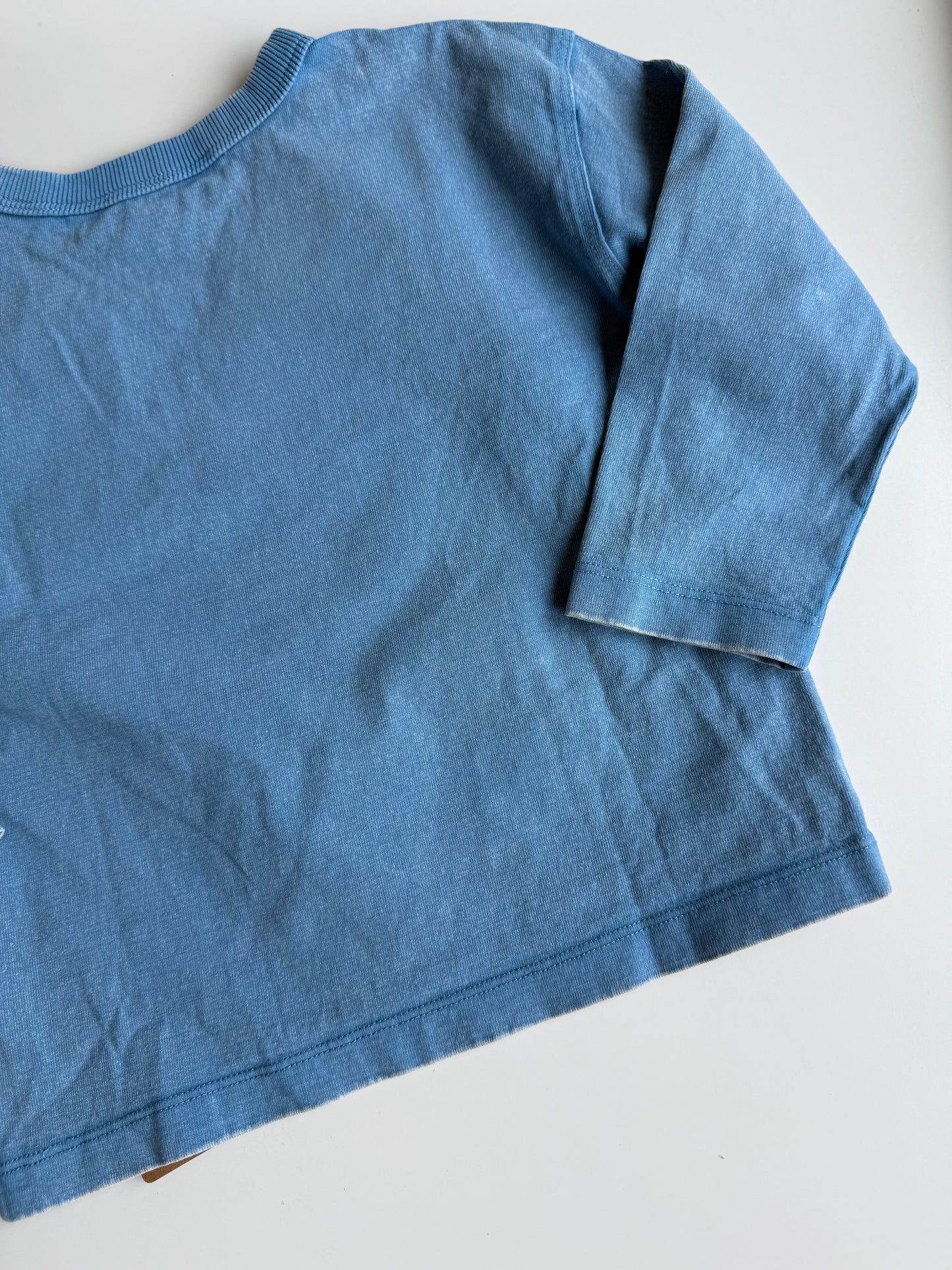 H&M Langarmshirt blau 92