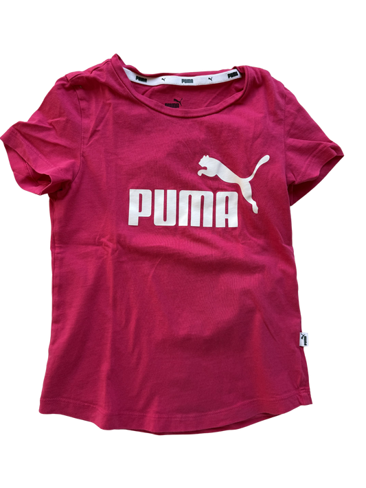 PUMA T-Shirt pink 122/128
