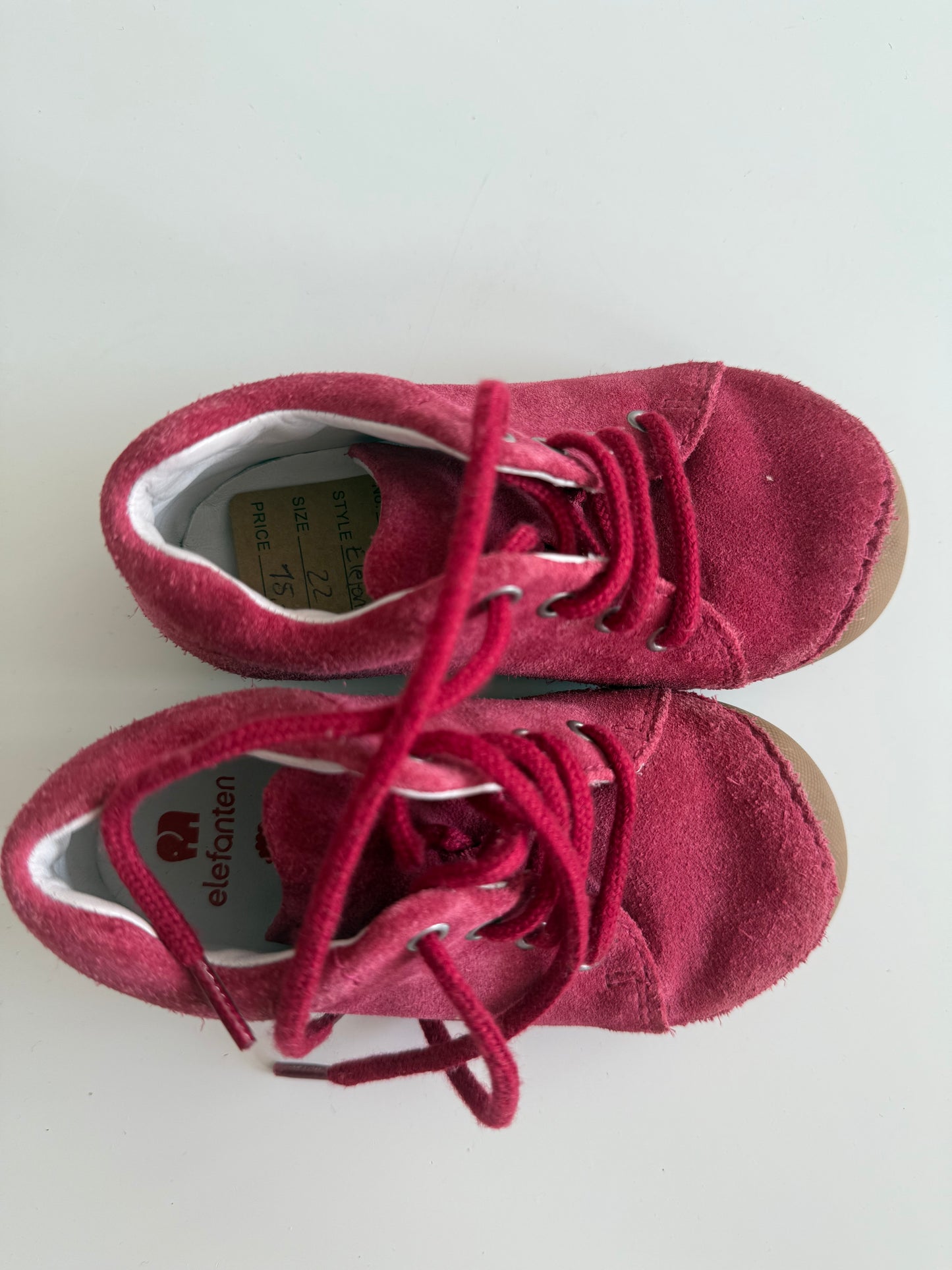ELEFANTEN Lauflernschuhe rot 22