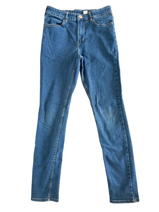 H&M Jeans skinny blau 164