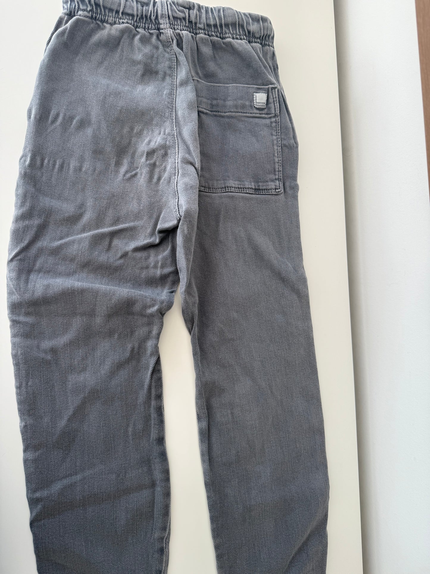 ZARA Jeans Joggpants grau schwarz 116