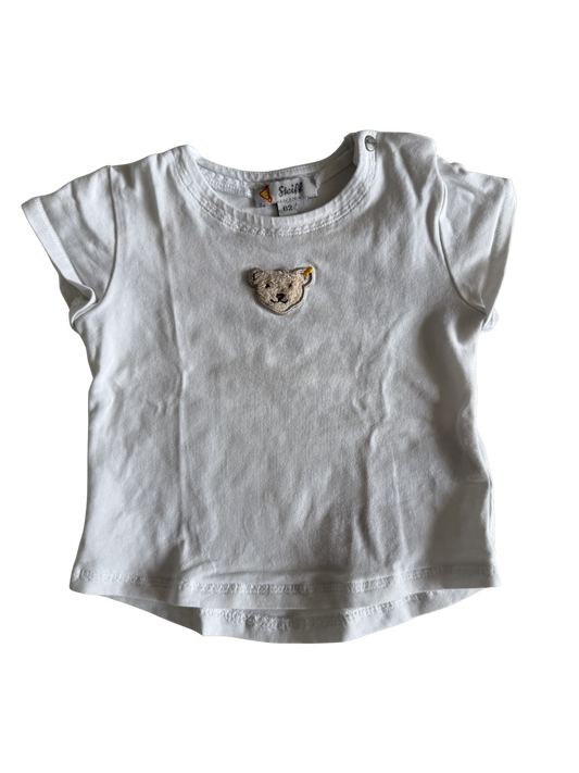 STEIFF T-Shirt Bärchen weiß 62