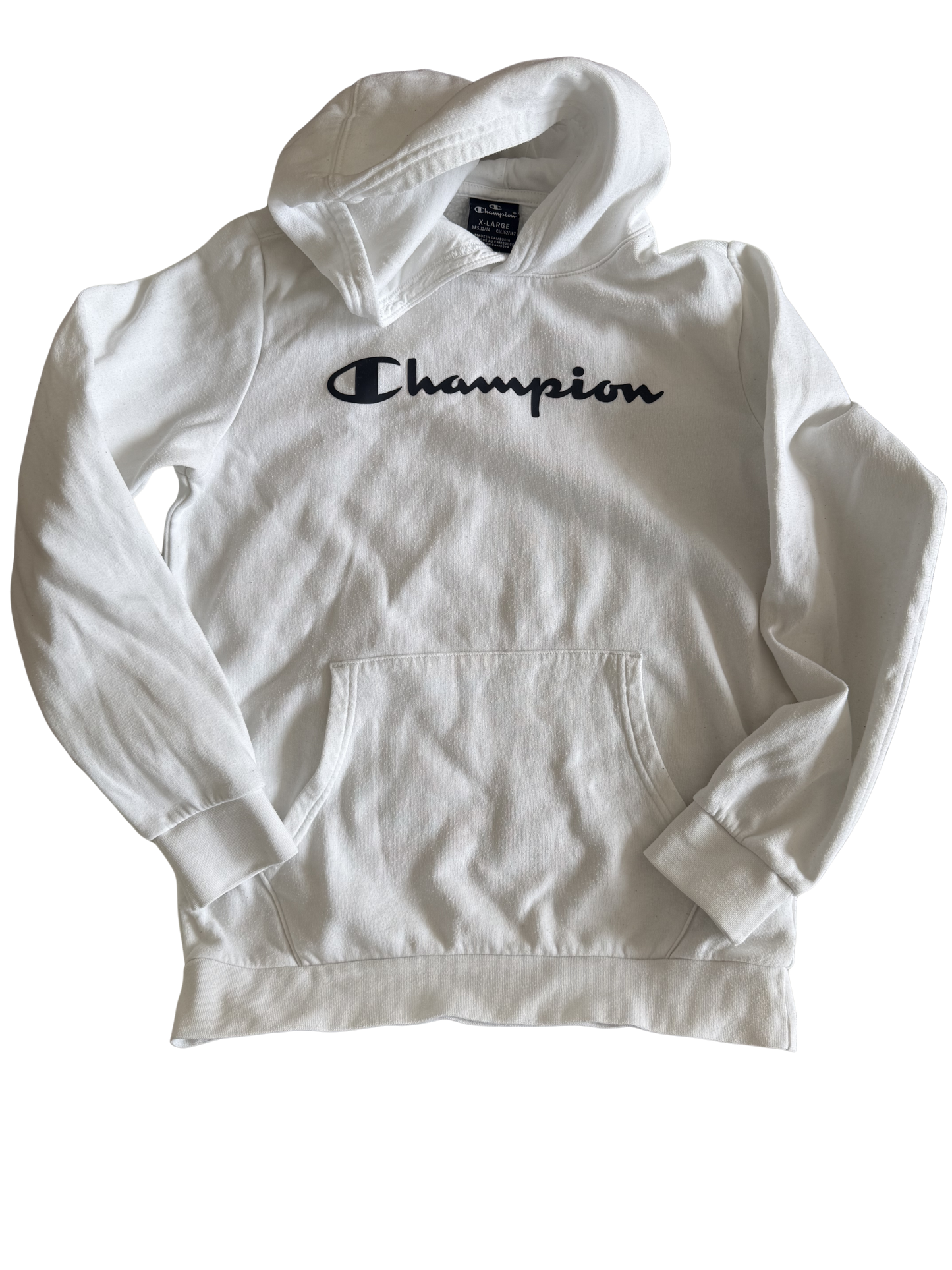 CHAMPION Sweatshirt weiß 164/168