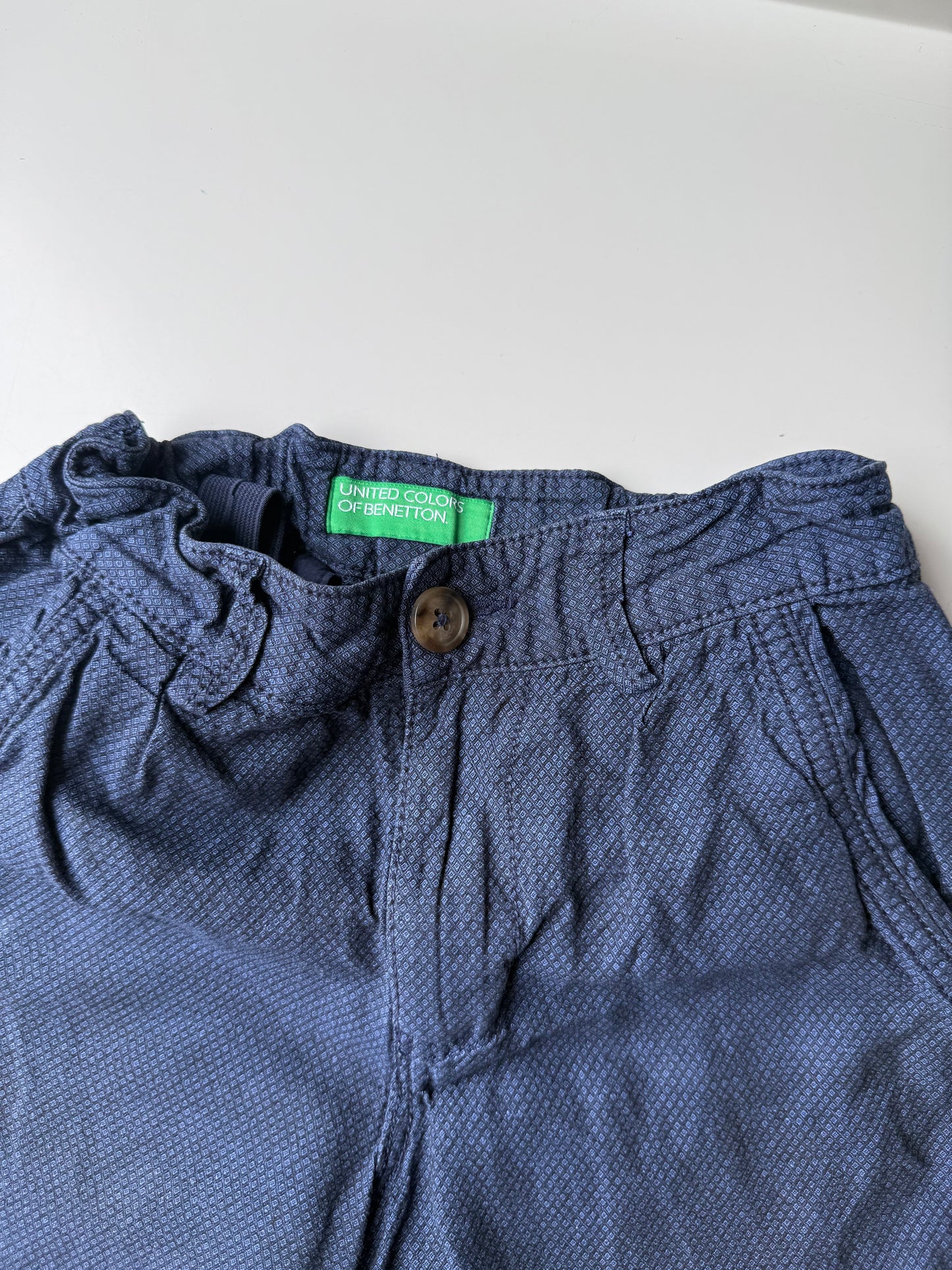 BENETTON Shorts kurze Hose dunkelblau 110