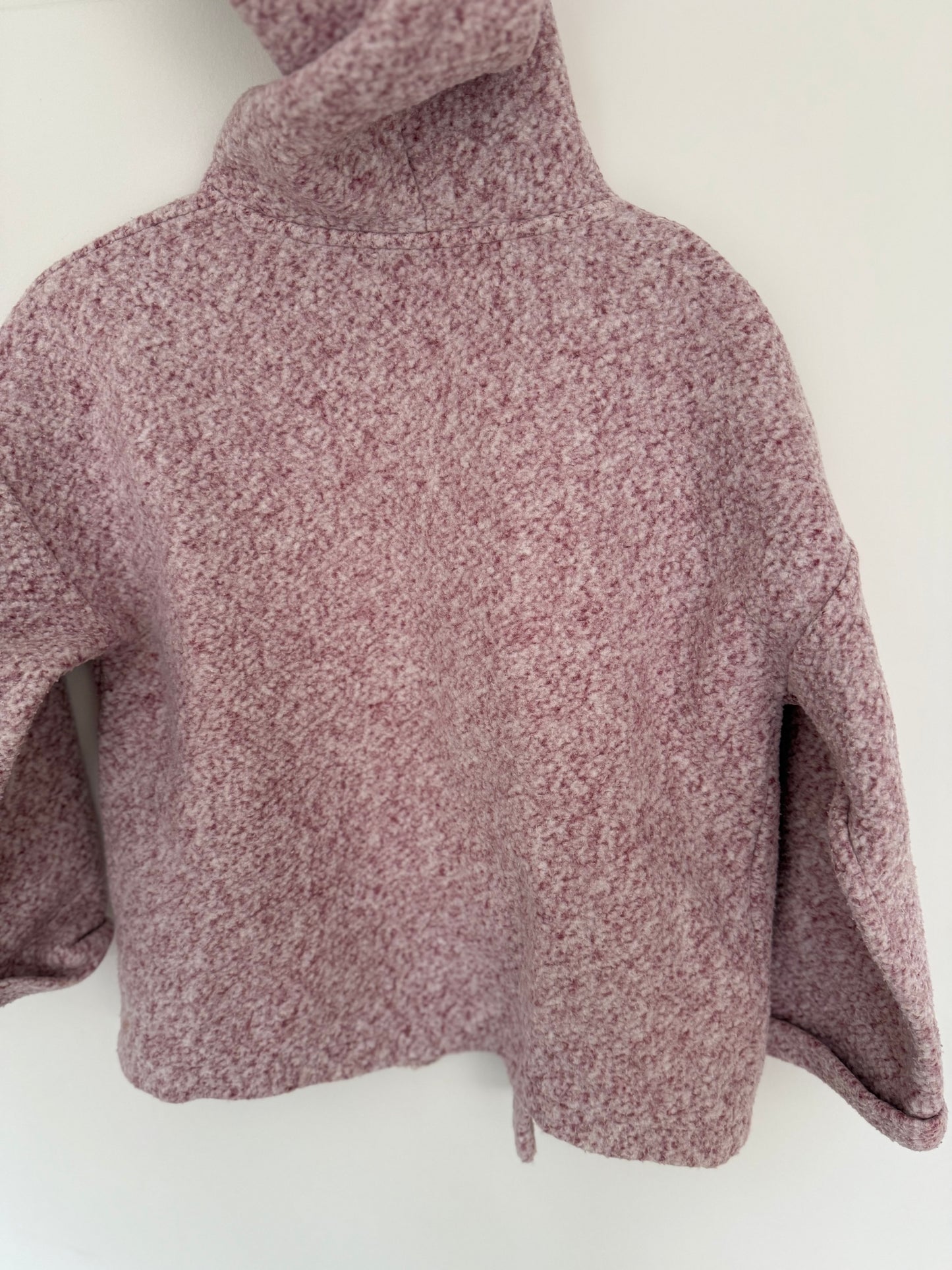ZARA Strickjacke rosa 116