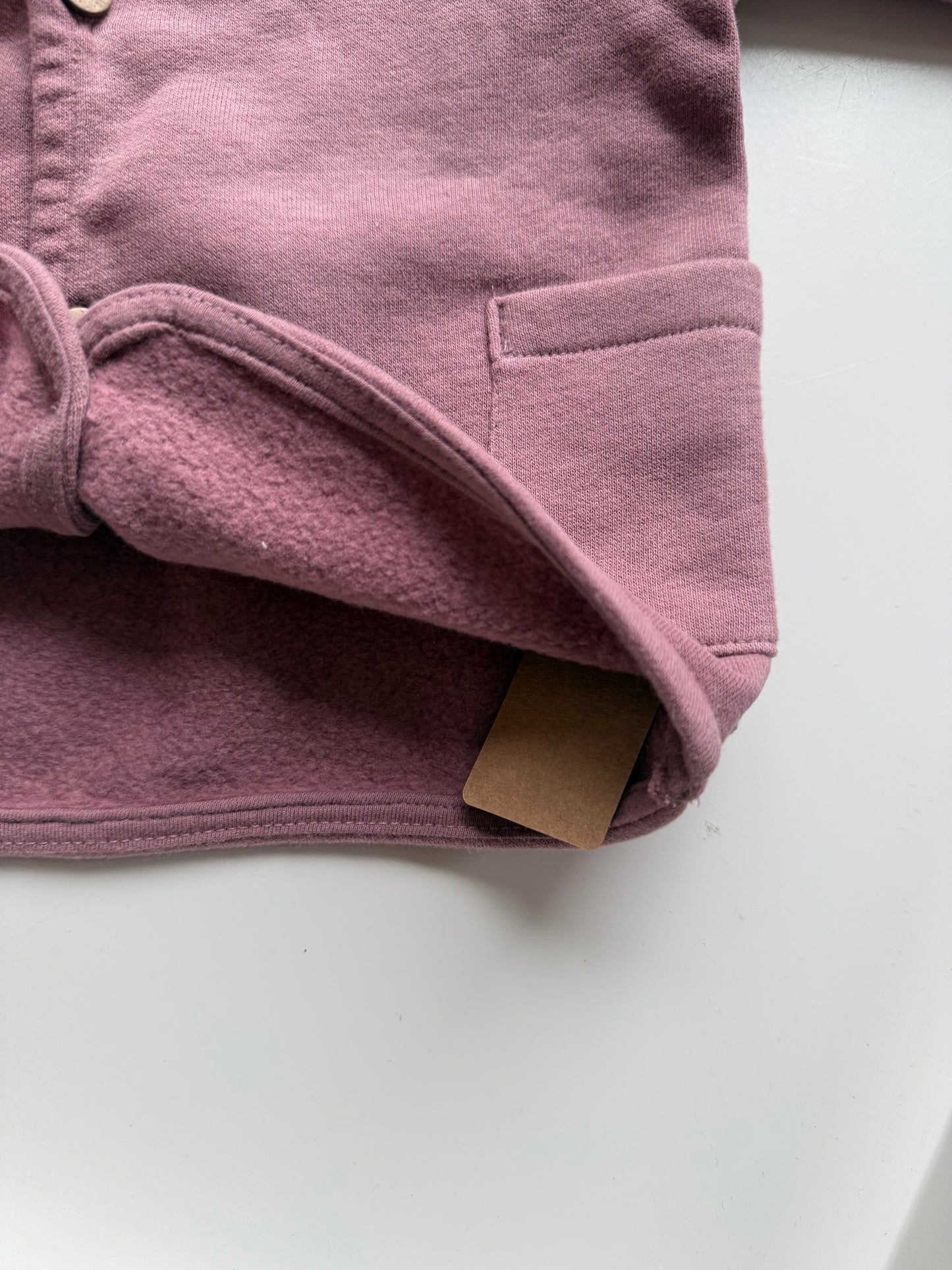 TOPOMINI Sweatjacke Lila Burgunder 68