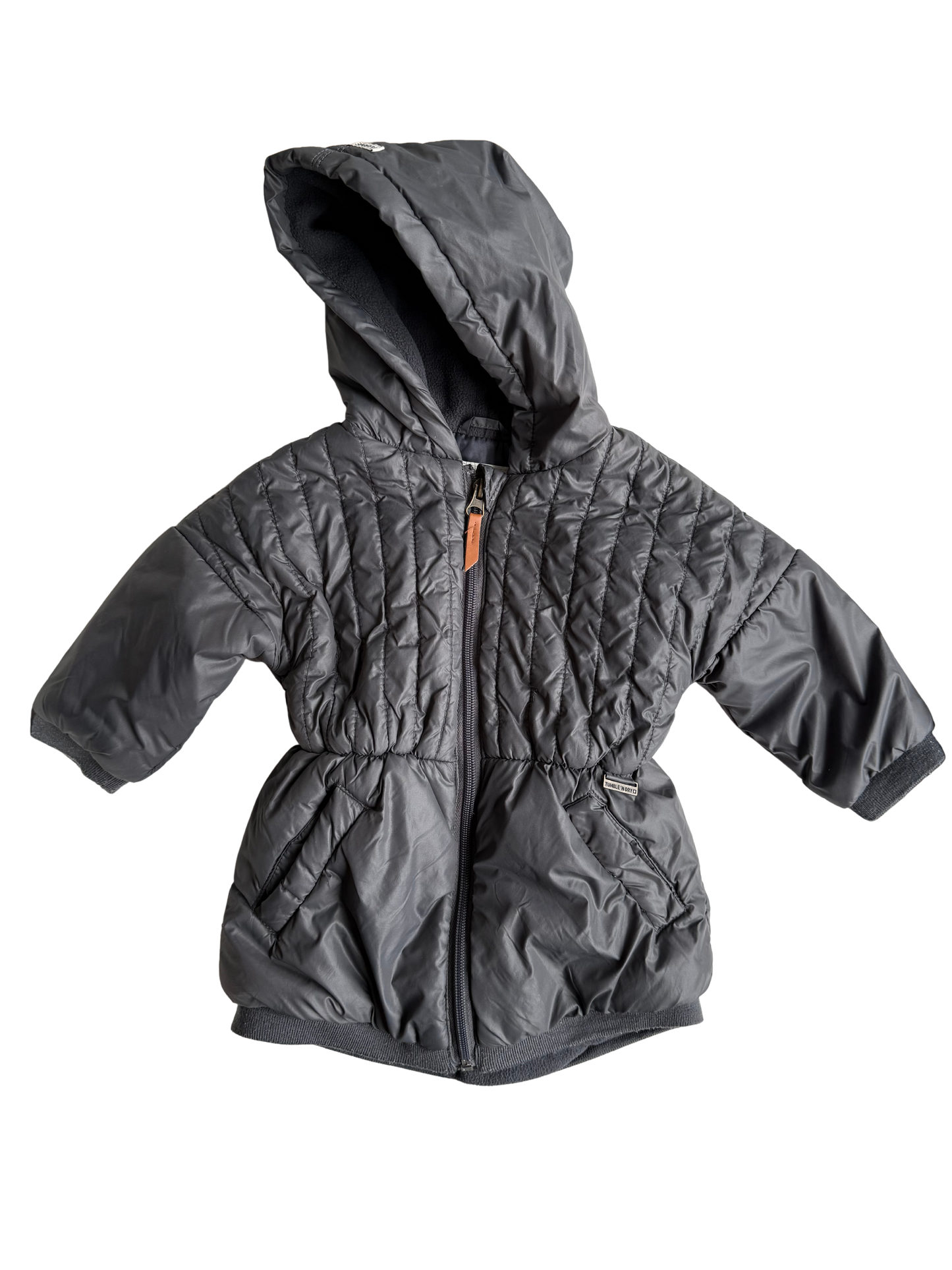 TUMBLE N DRY Winterjacke gefüttert dunkelgrau 74