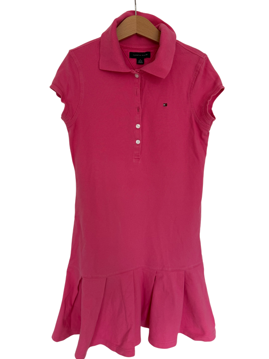 TOMMY HILFIGER Kleid Polo pink 128/134