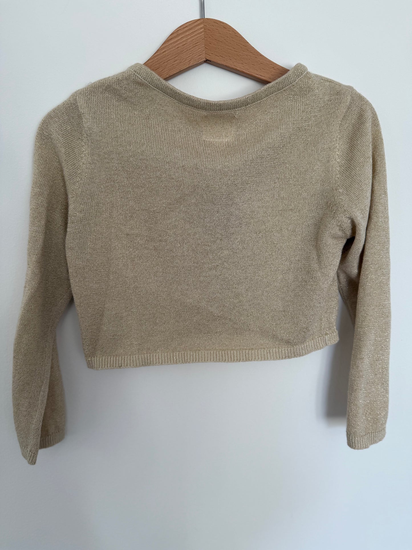 SFERA Bolero Strickjacke Gold 104/110